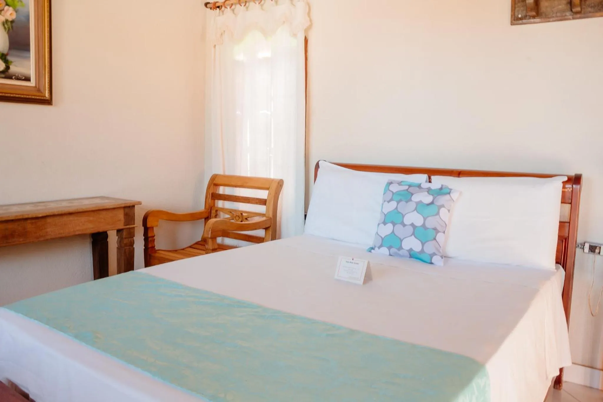 Bed in Pousada Adega Cipo