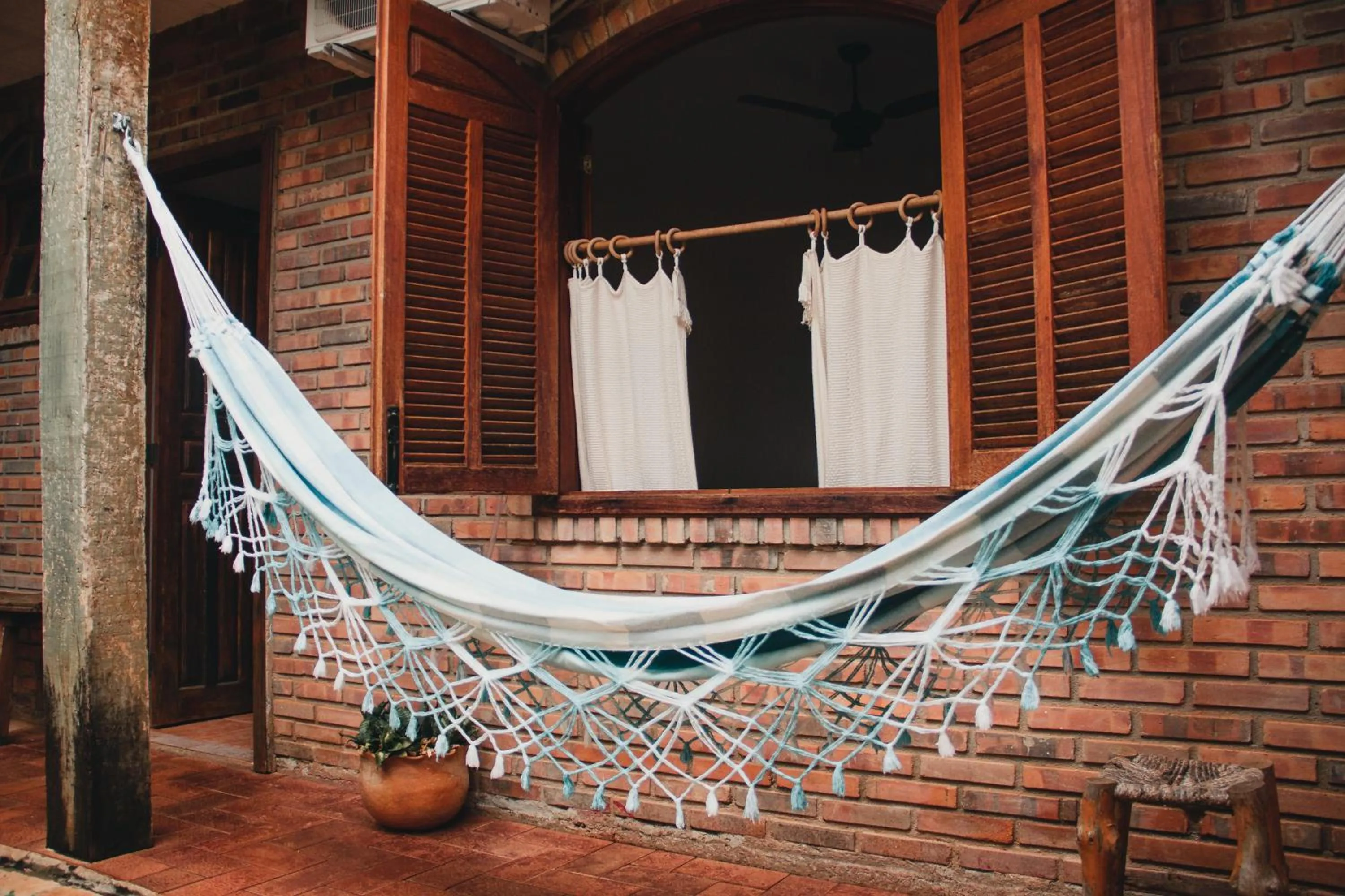 Patio in Pousada Adega Cipo