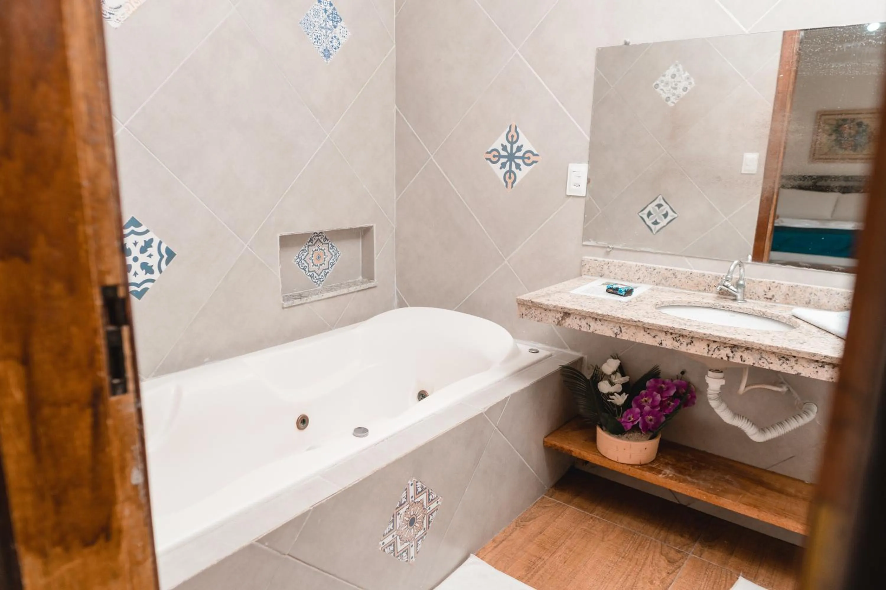 Bathroom in Pousada Adega Cipo