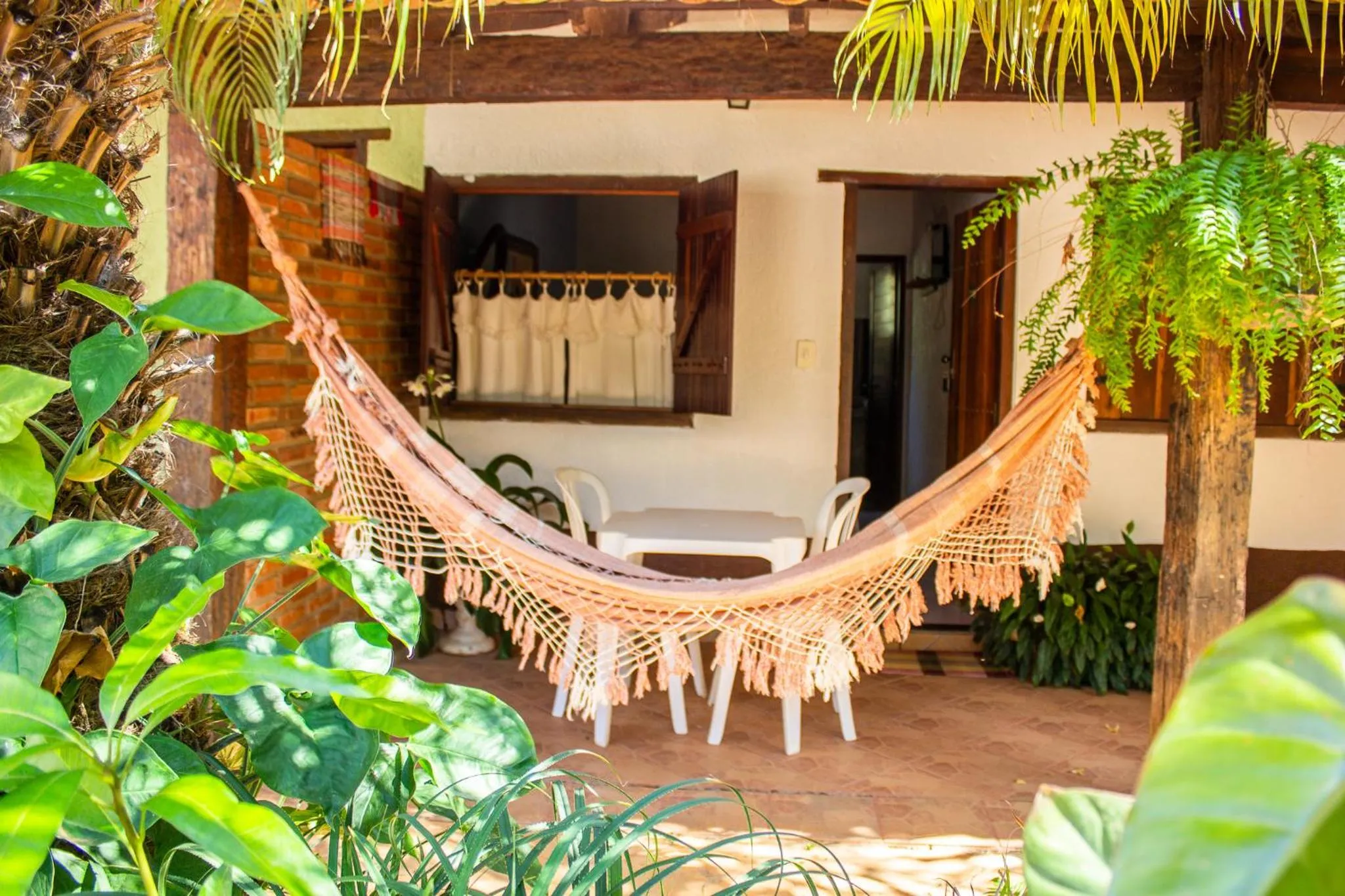 Patio in Pousada Adega Cipo