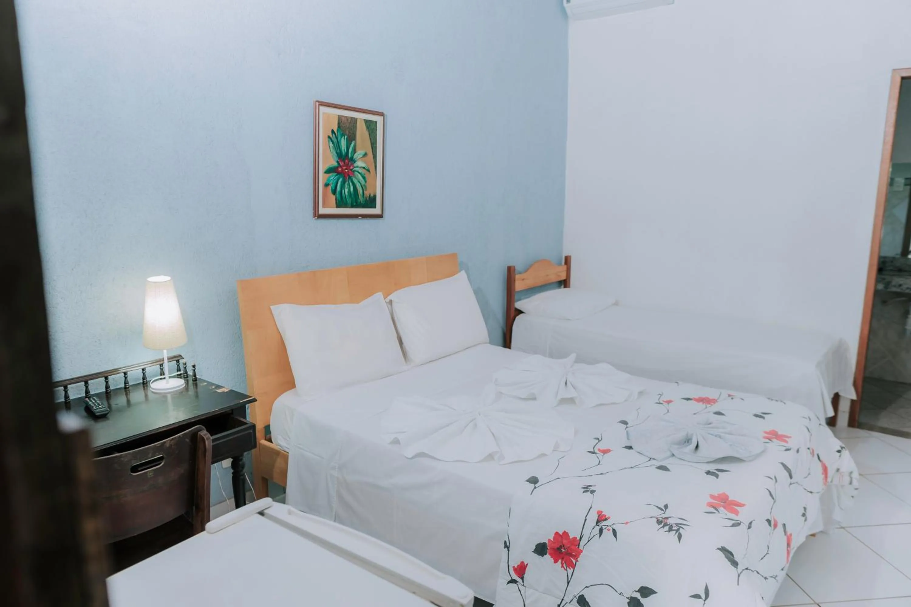 Bed in Pousada Adega Cipo