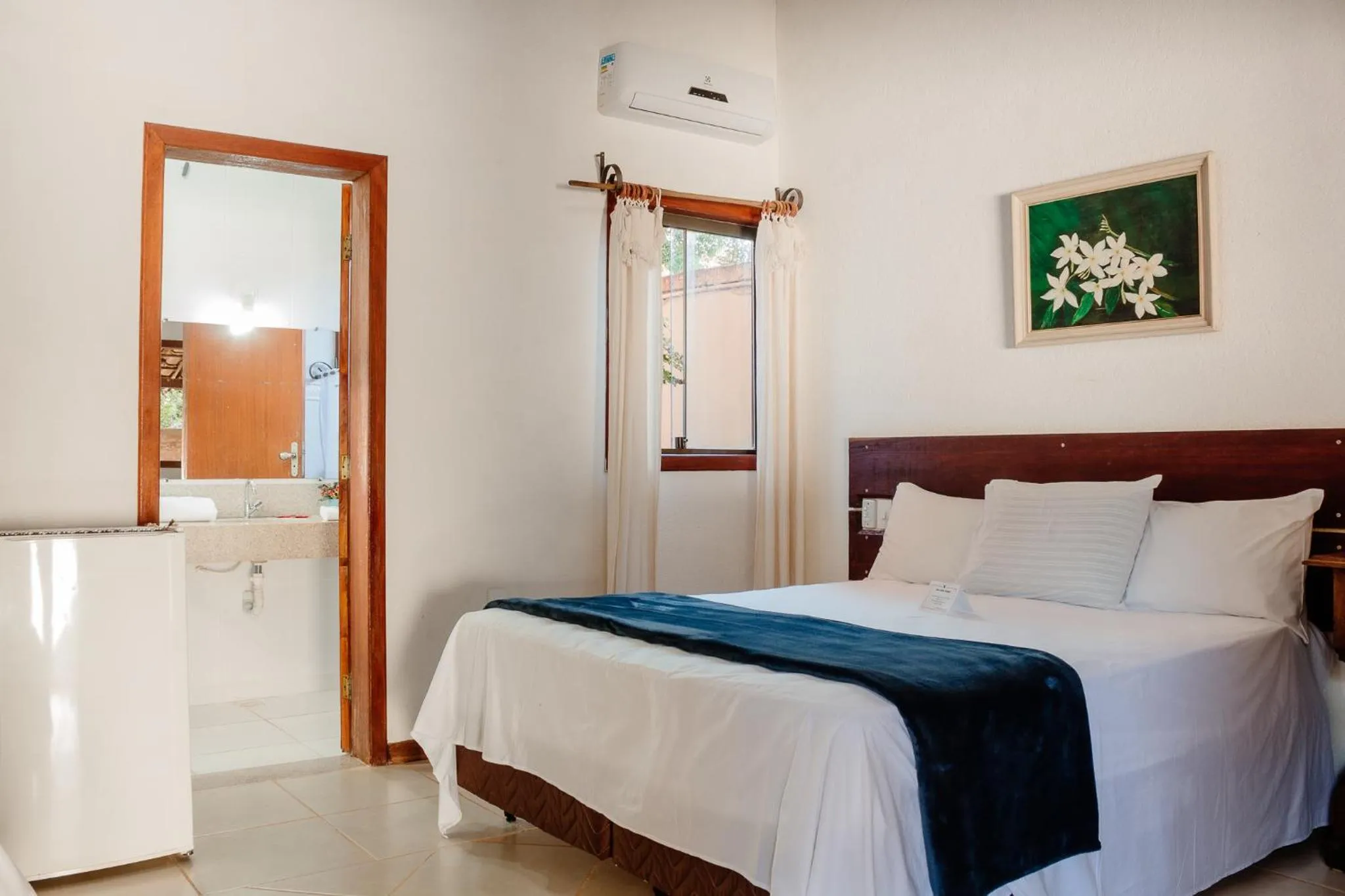 Bed in Pousada Adega Cipo