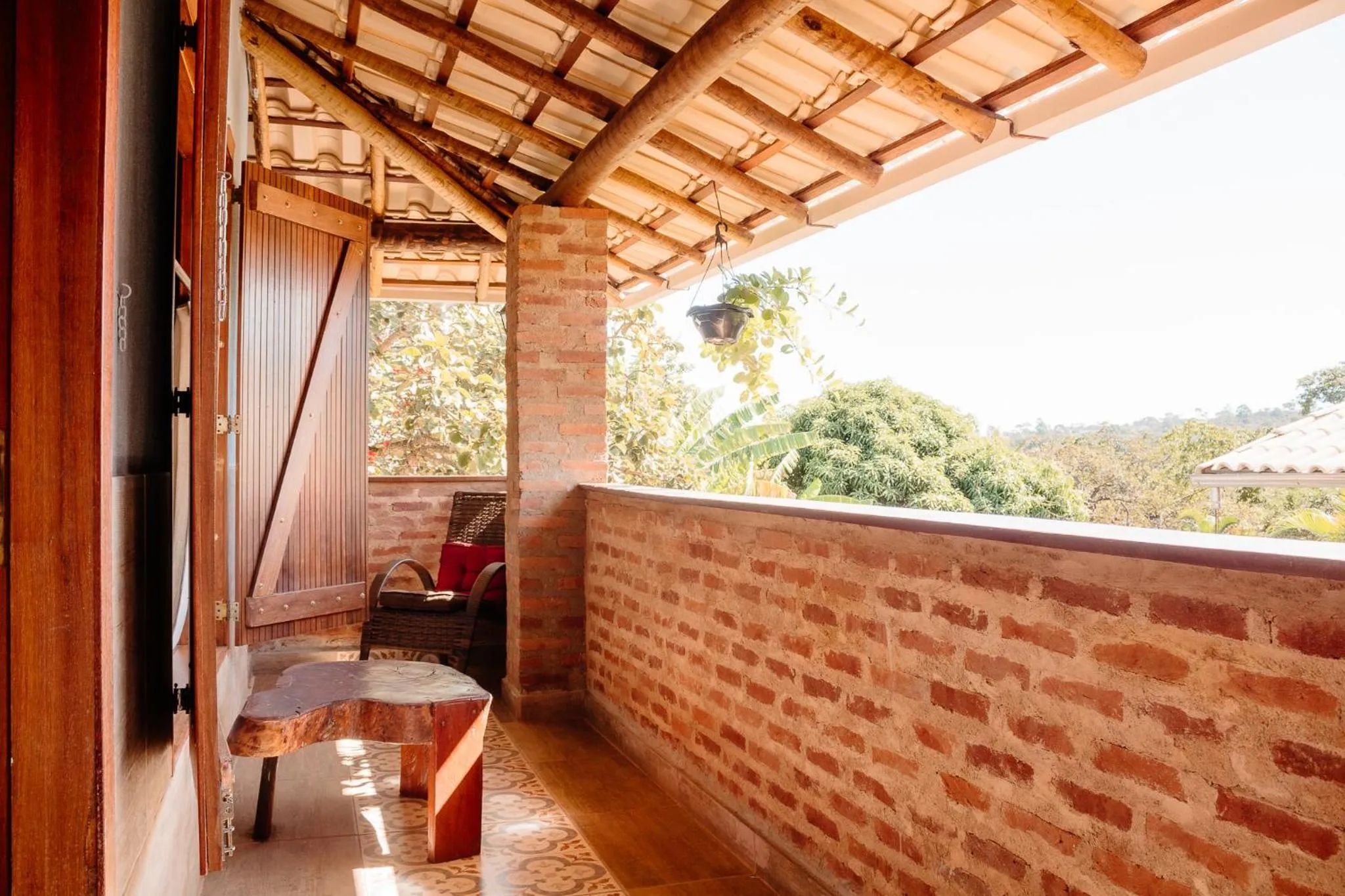 Balcony/Terrace in Pousada Adega Cipo