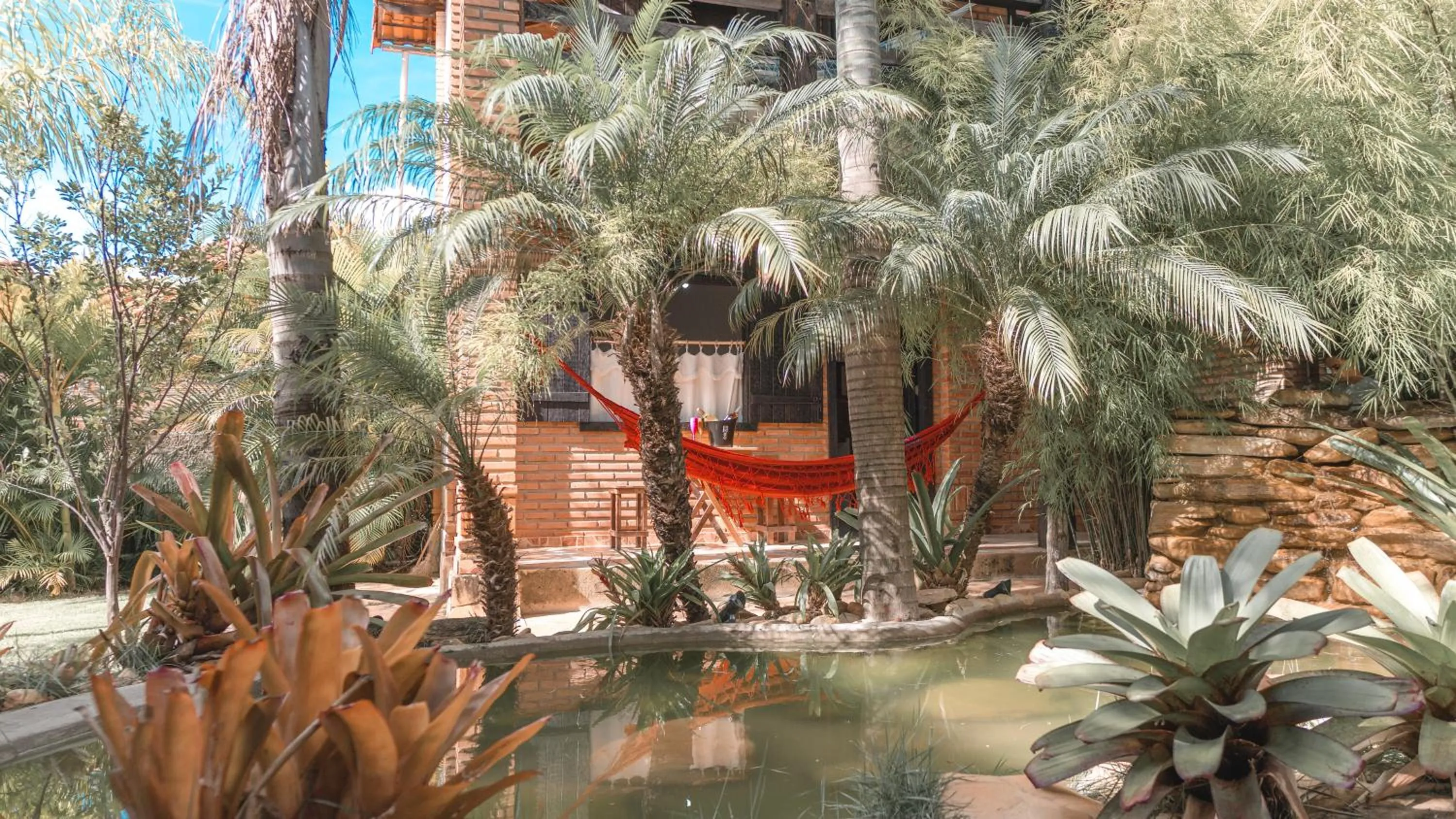 Patio in Pousada Adega Cipo