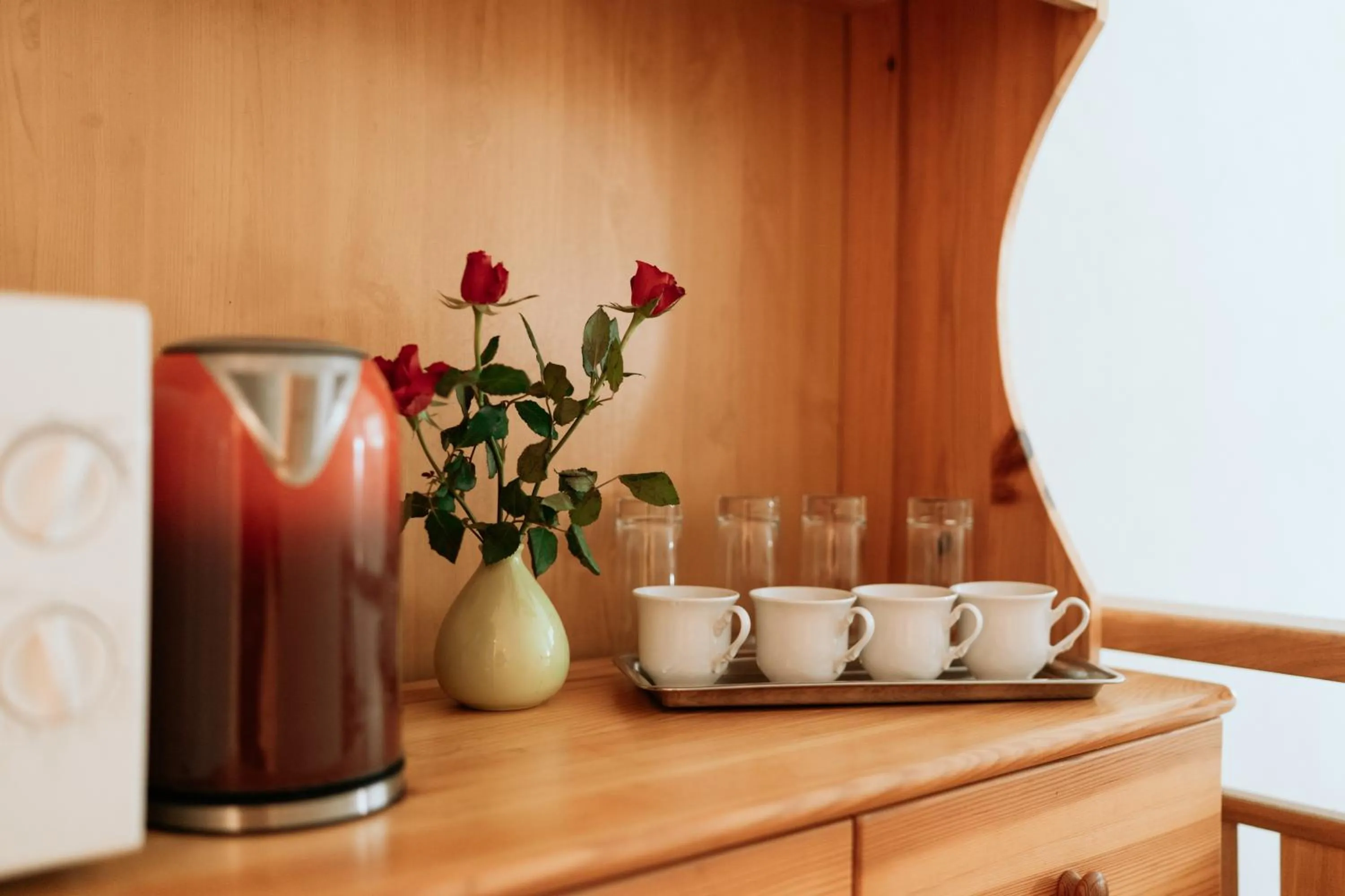 Kitchen or kitchenette in Horský hotel Bartoška