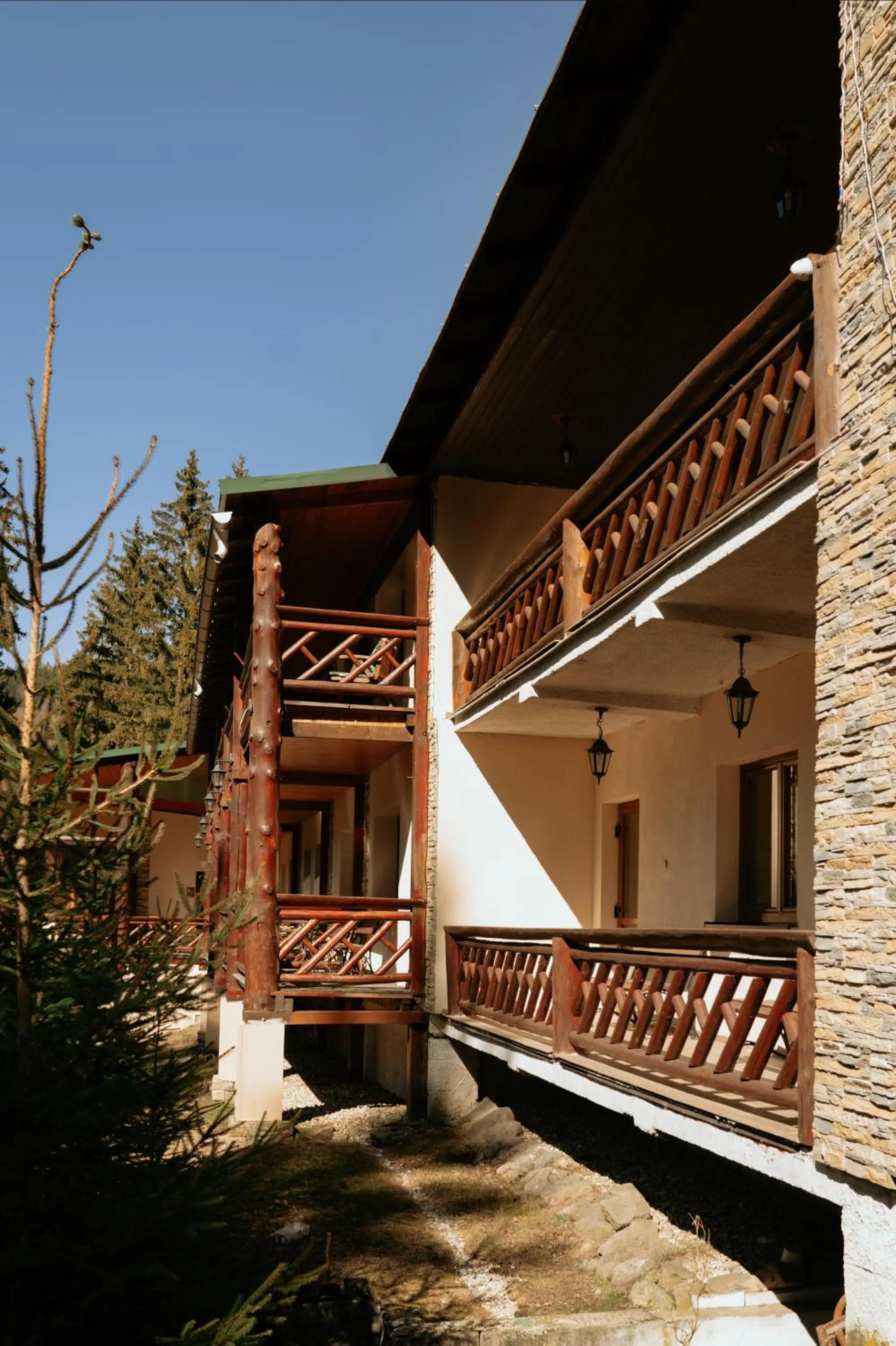 Balcony/Terrace in Horský hotel Bartoška