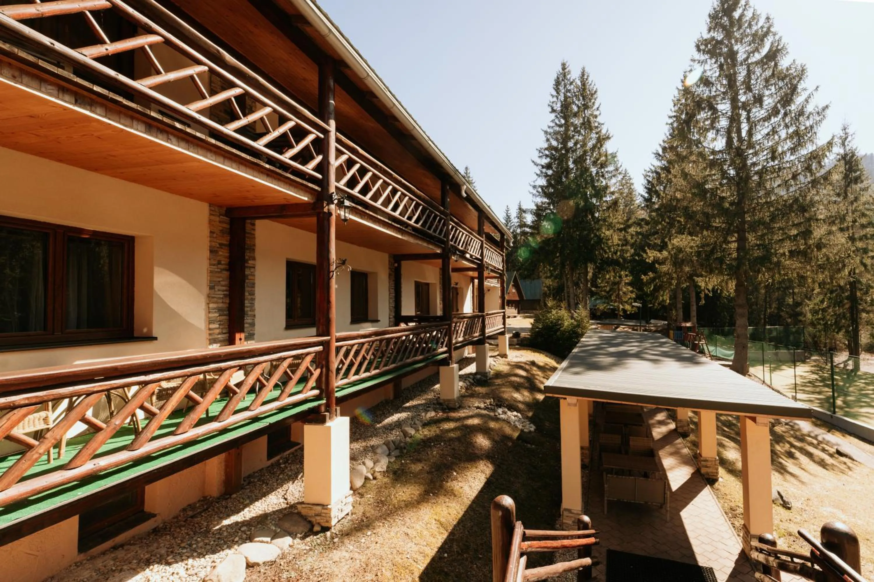 Patio in Horský hotel Bartoška