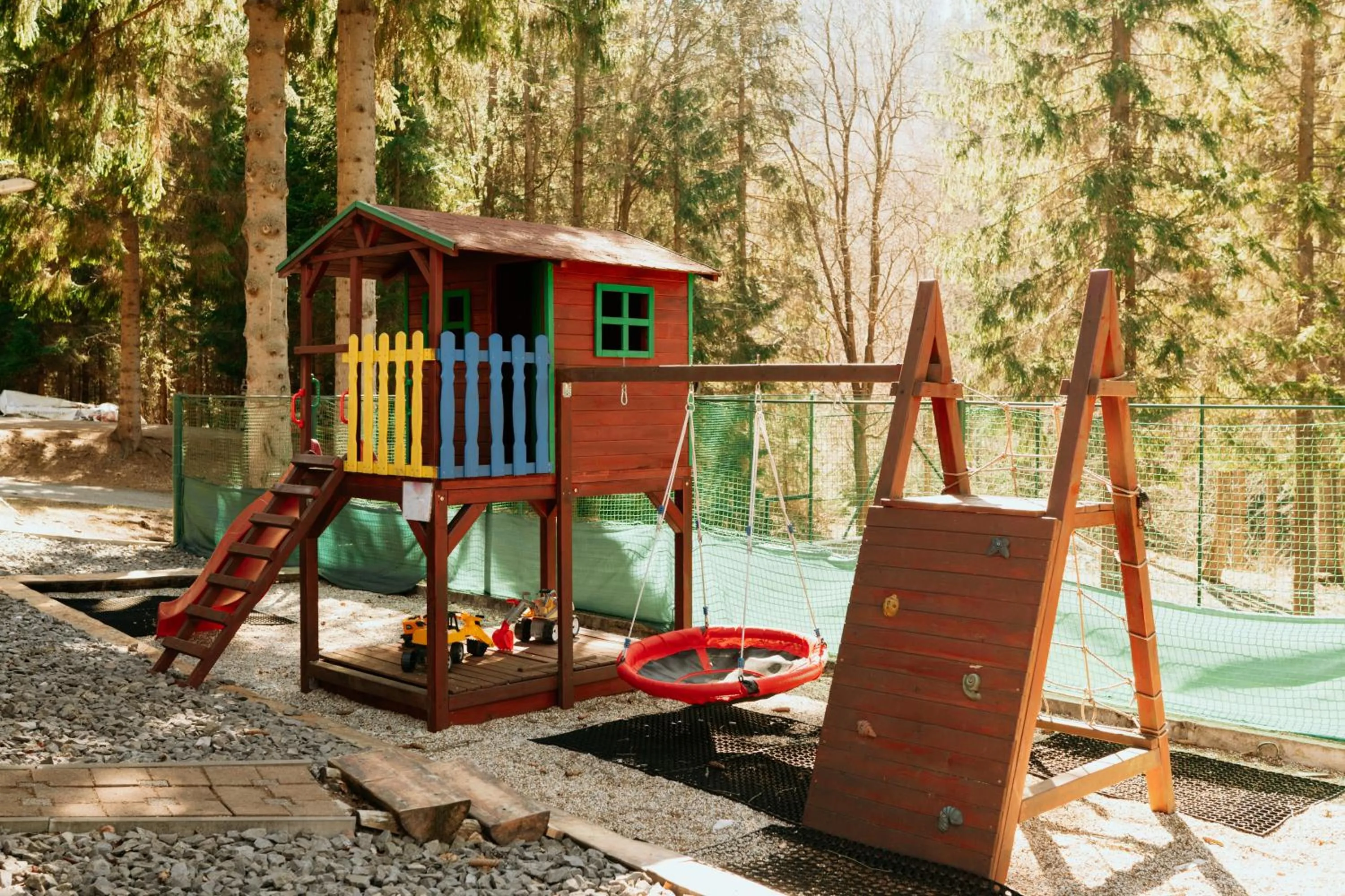 Children play ground in Horský hotel Bartoška
