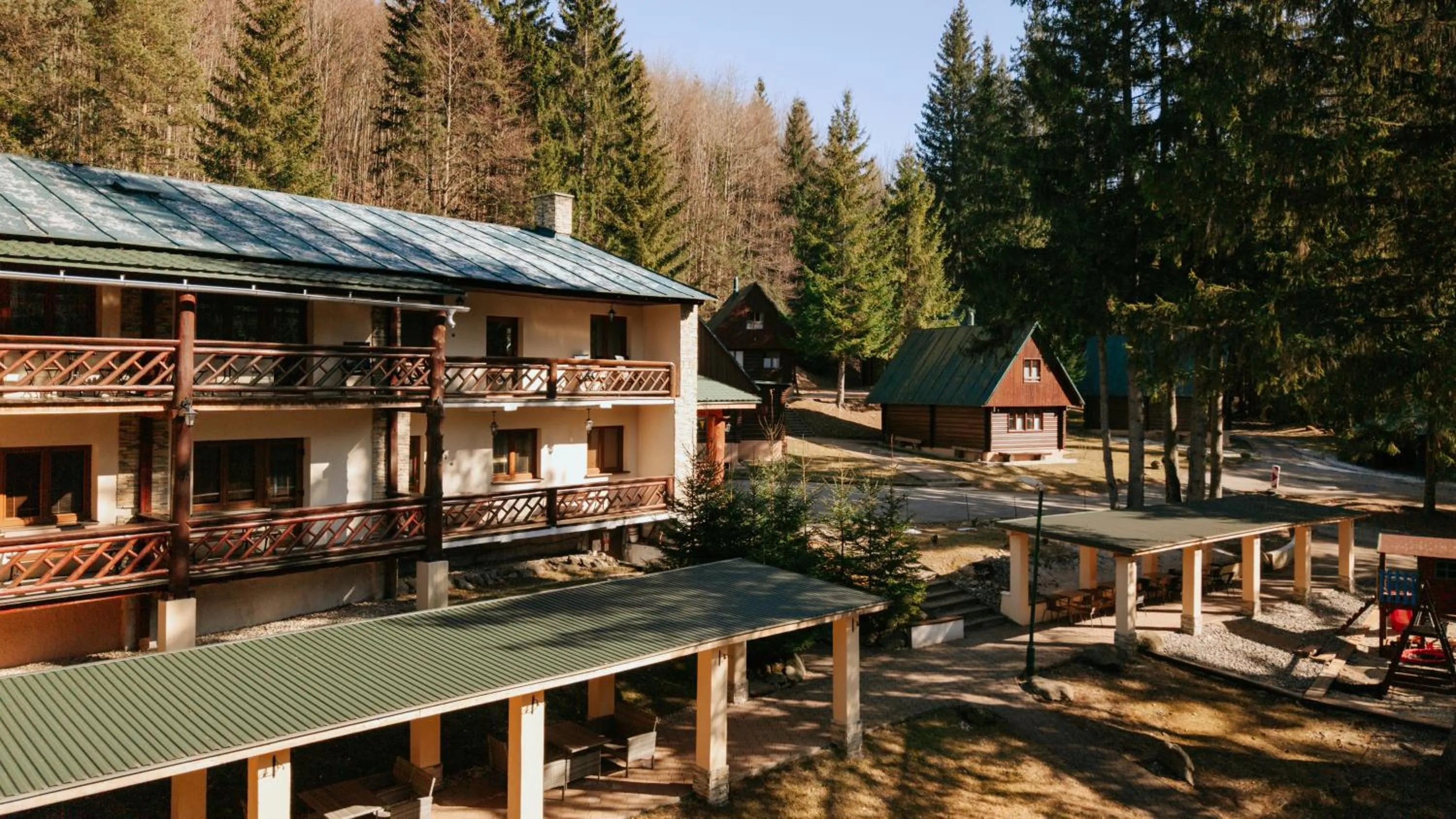 Property building in Horský hotel Bartoška