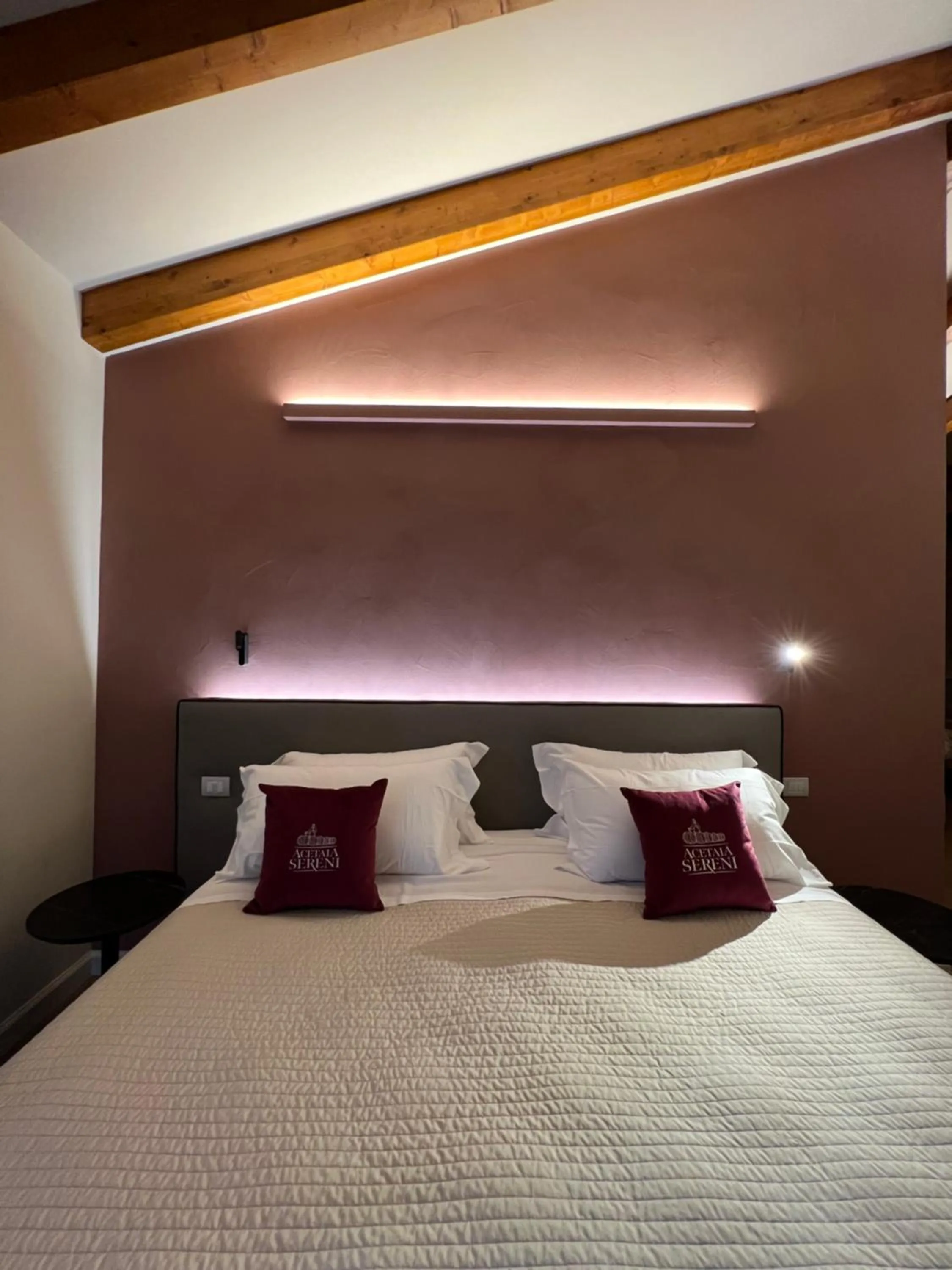 Bed in Agriturismo Acetaia Sereni