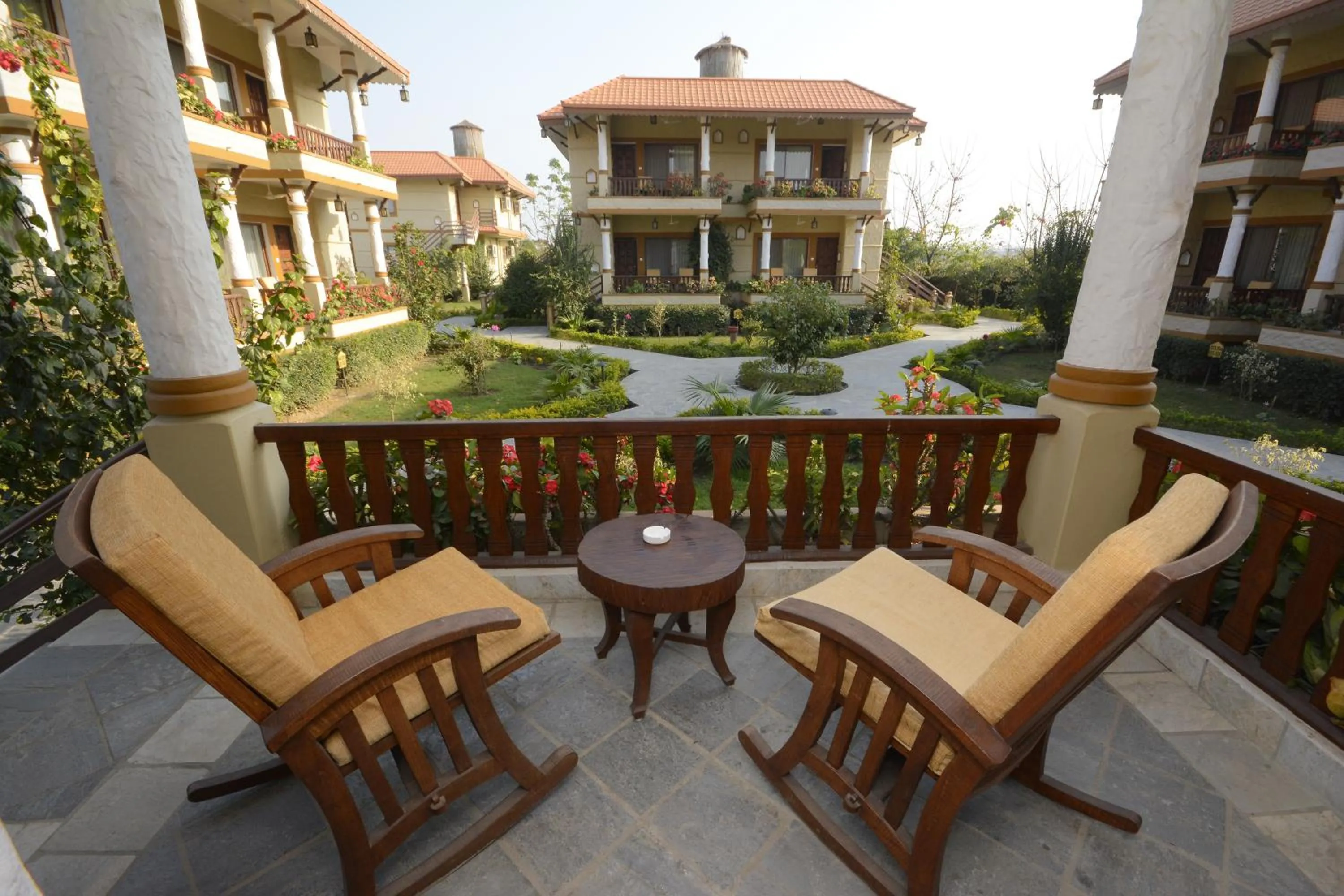 Balcony/Terrace in Green Park Chitwan