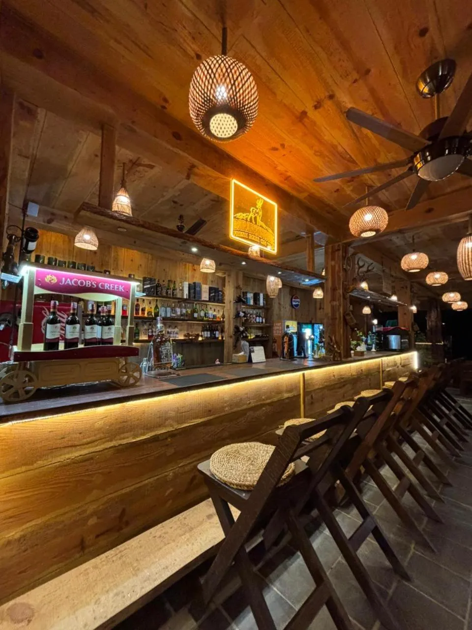 Lounge or bar in Green Park Chitwan