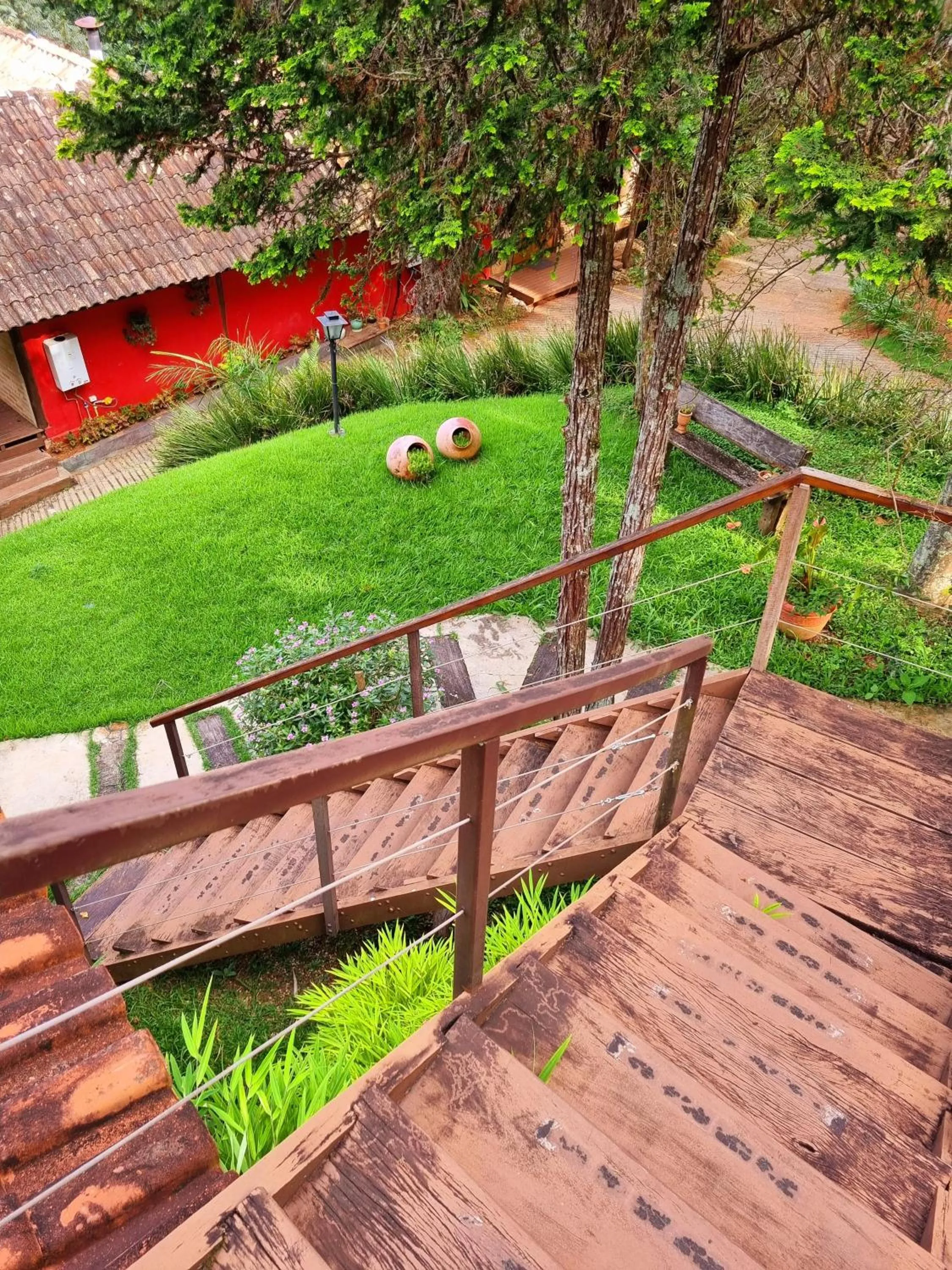 Garden view in Pássaro de Fogo