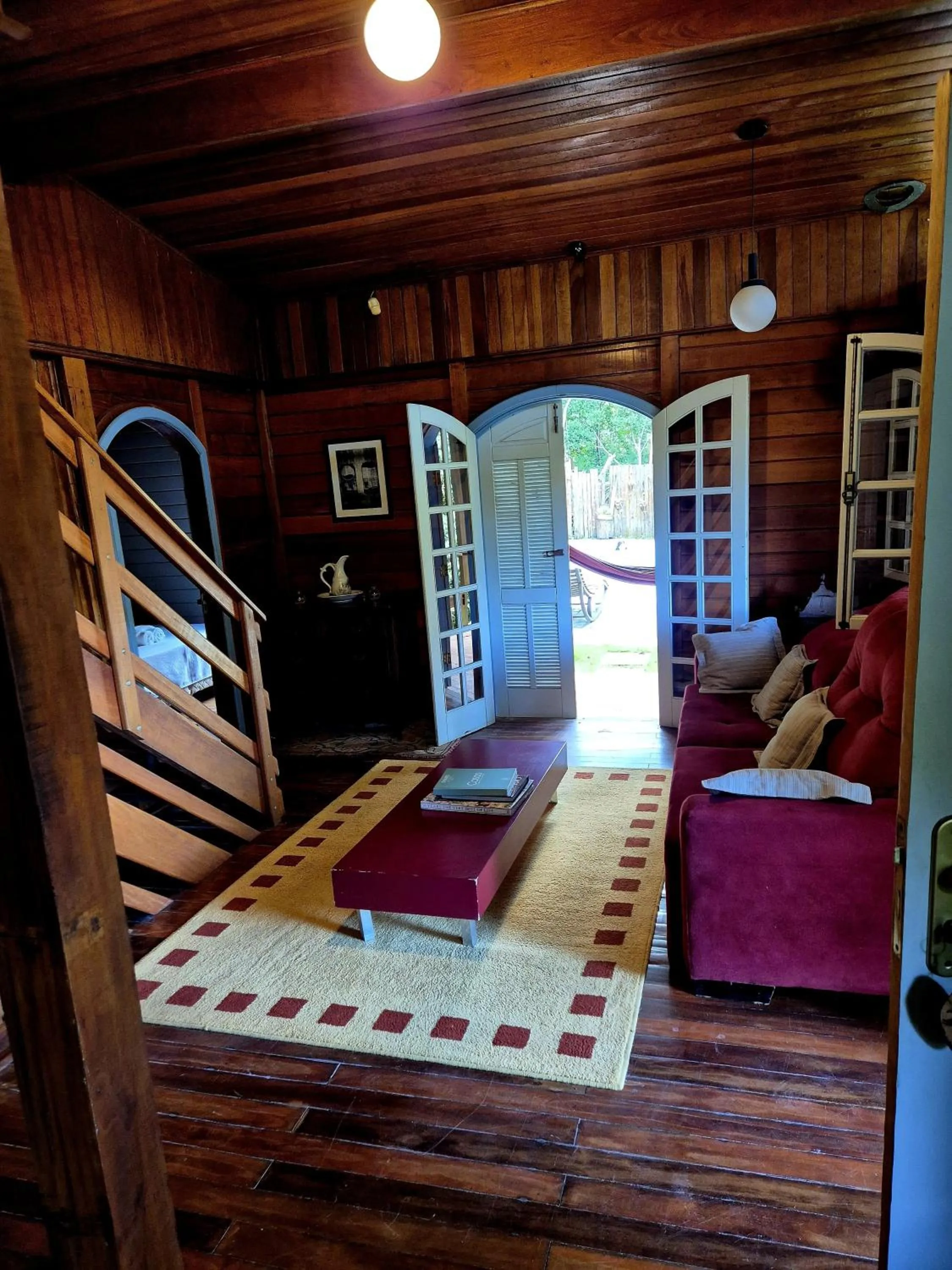 Living room, Bed in Pássaro de Fogo