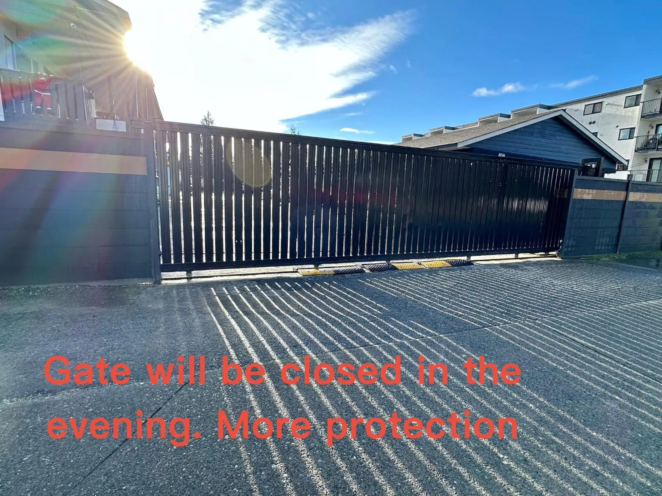 Facade/entrance in Duncan Motel