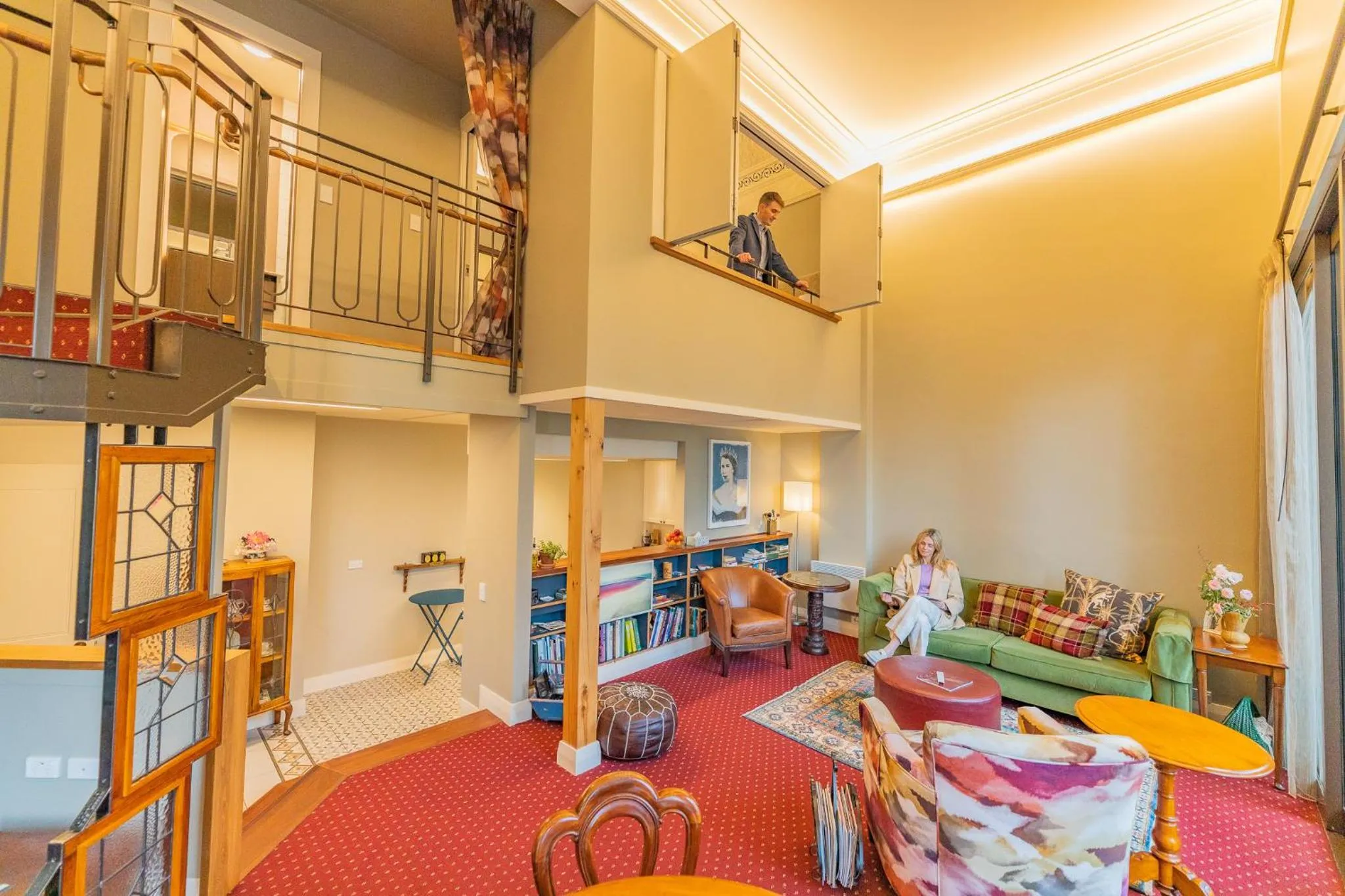 Living room in Bell Hill Apartments