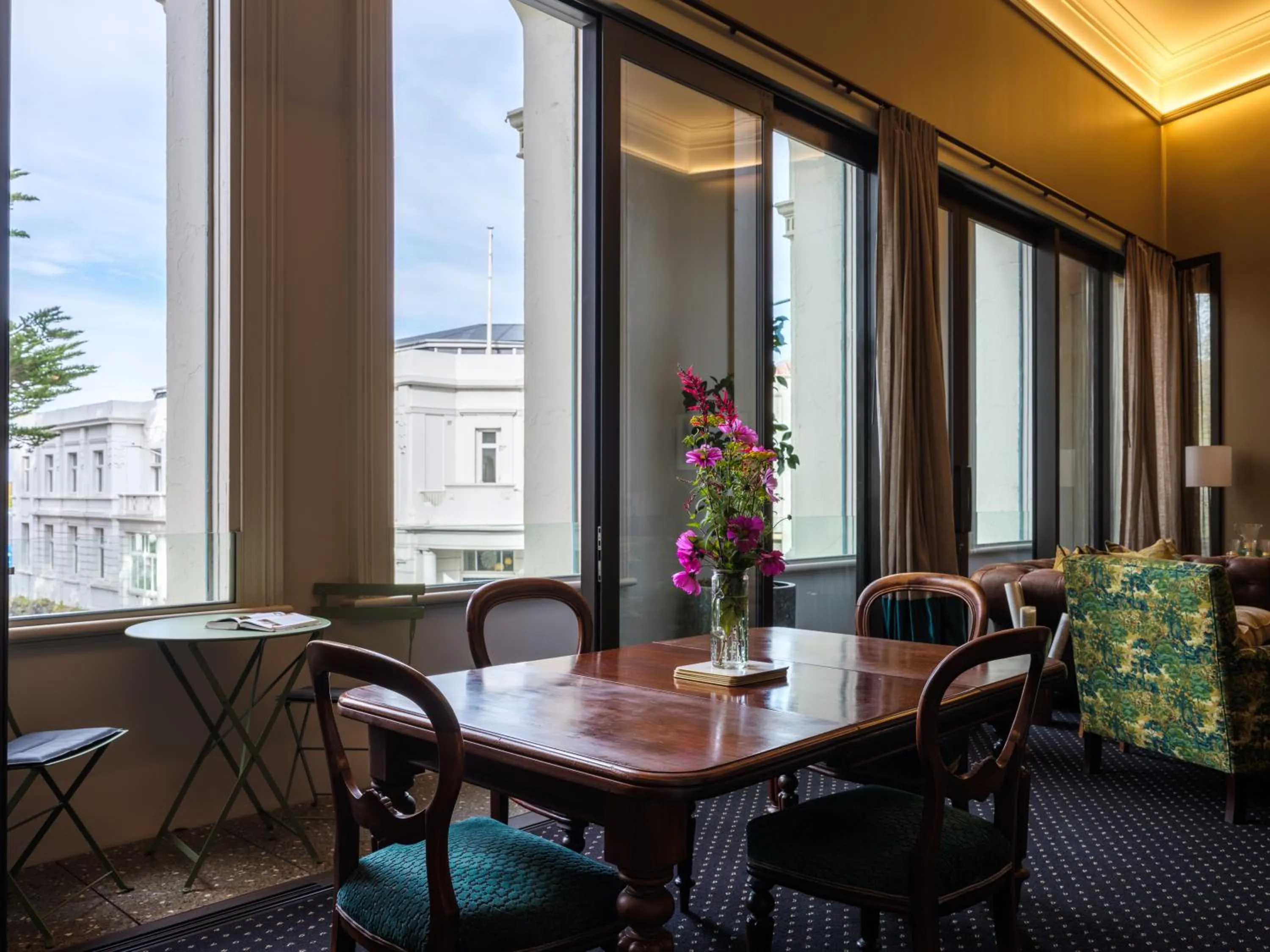 Living room in Bell Hill Apartments