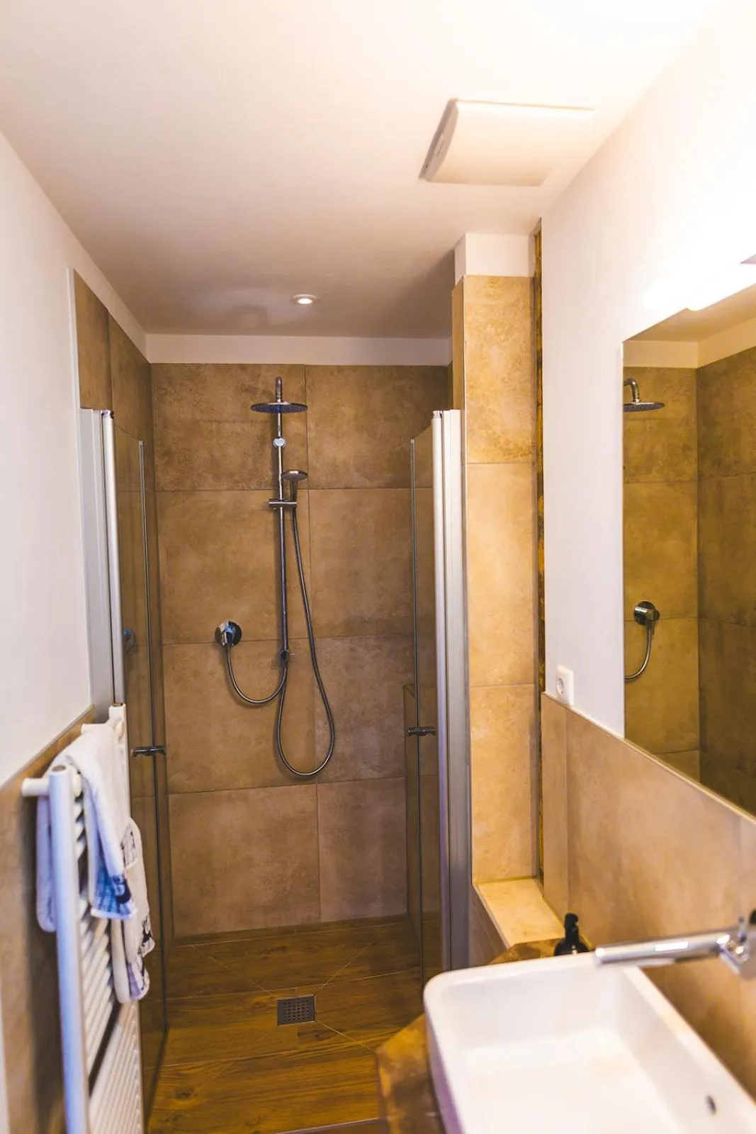 Shower in Boutique Hotel LANDHAUSZEIT