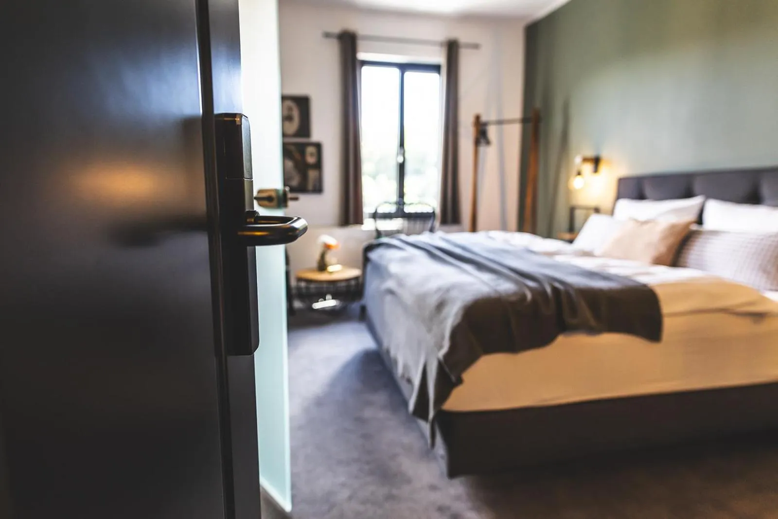 Photo of the whole room, Bed in Boutique Hotel LANDHAUSZEIT