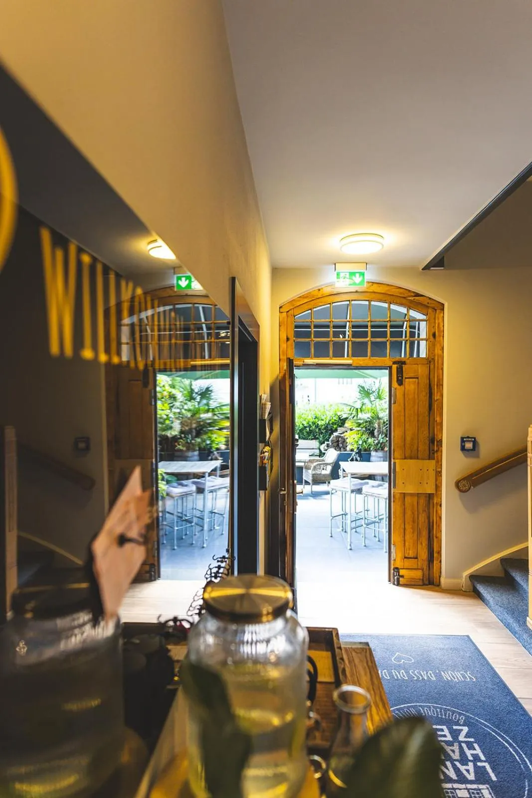 Lobby or reception in Boutique Hotel LANDHAUSZEIT