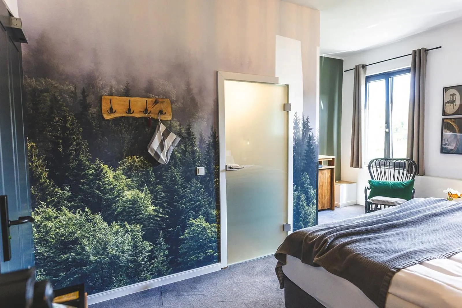 Photo of the whole room, Bed in Boutique Hotel LANDHAUSZEIT