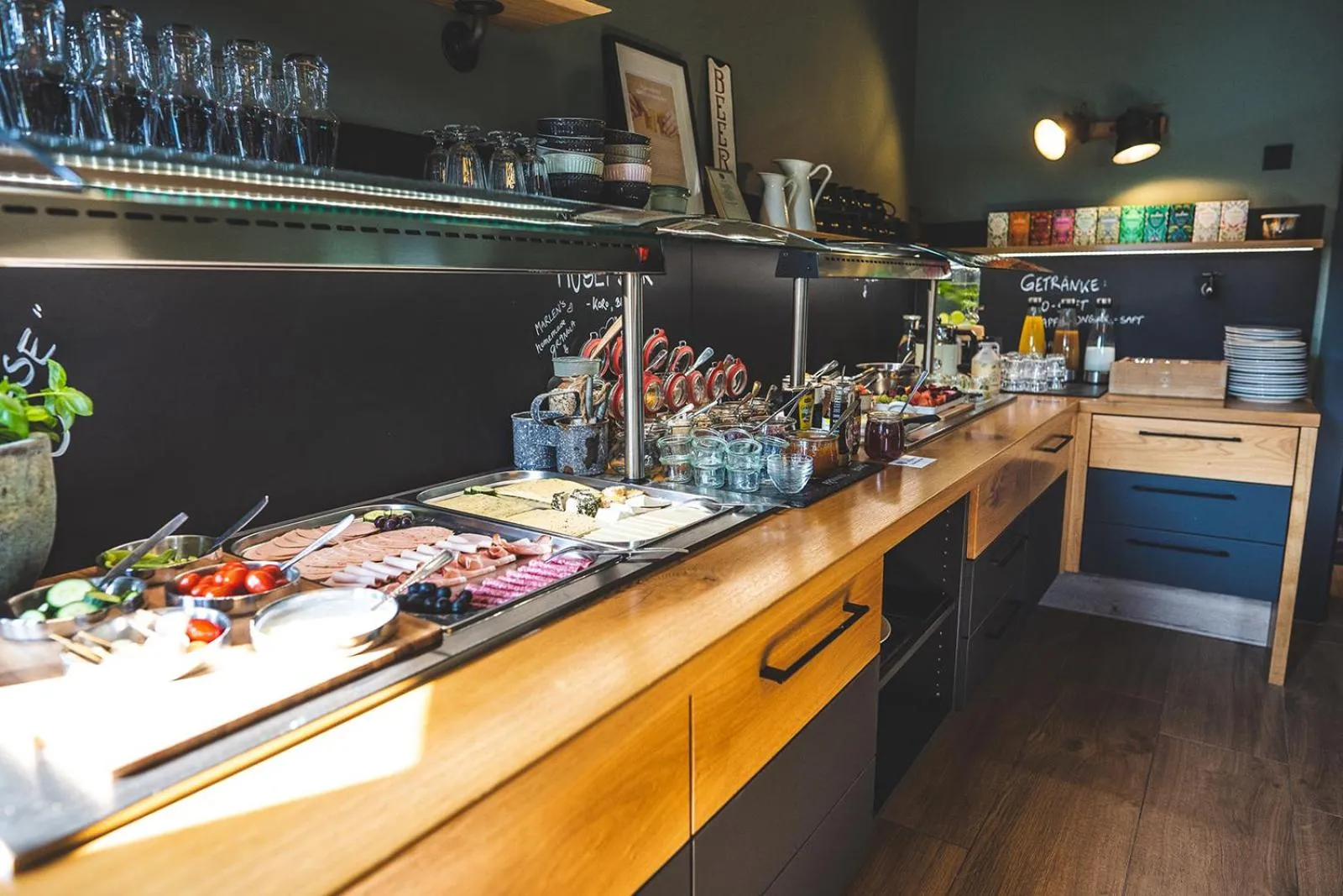 Food and drinks in Boutique Hotel LANDHAUSZEIT