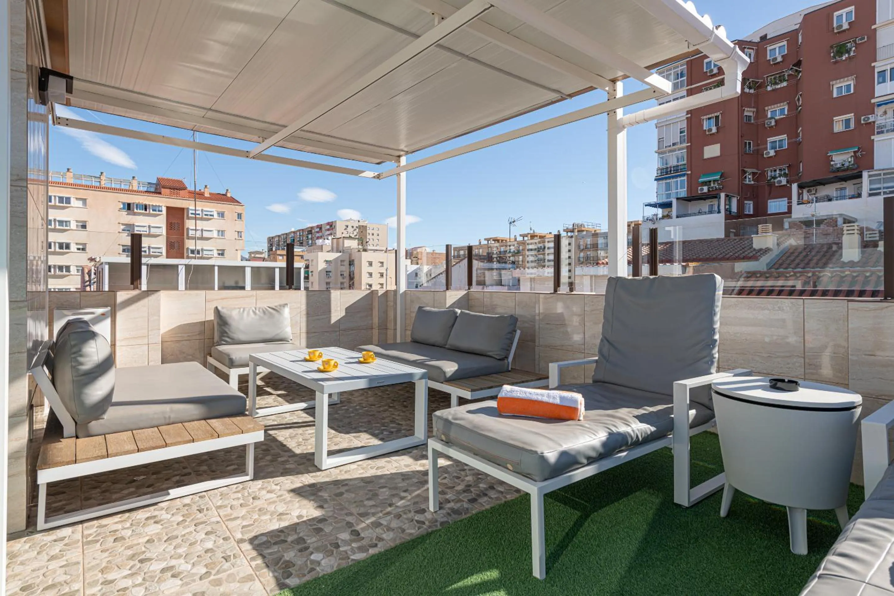 Balcony/Terrace in Luxury Home Poseidon