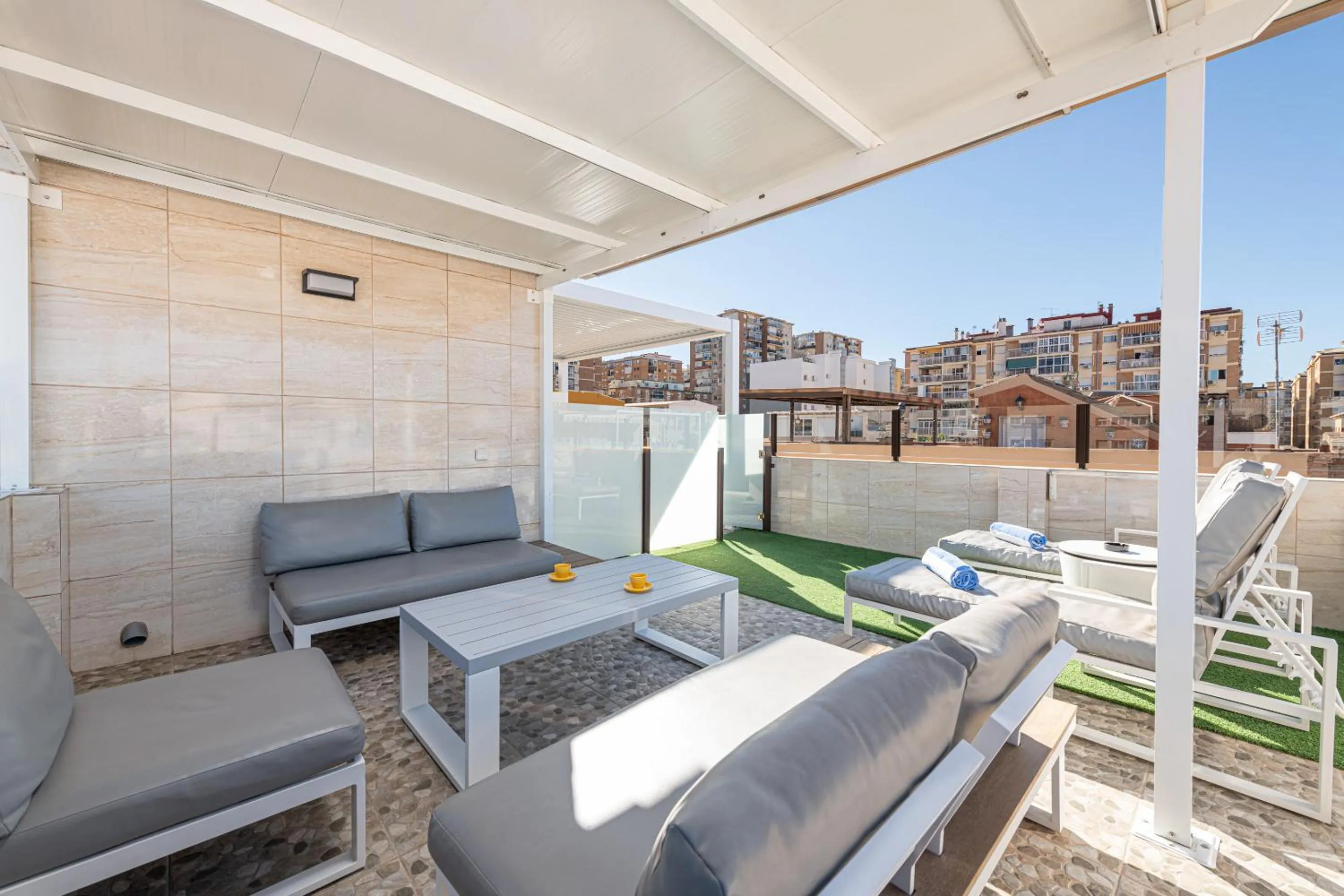 Balcony/Terrace in Luxury Home Poseidon