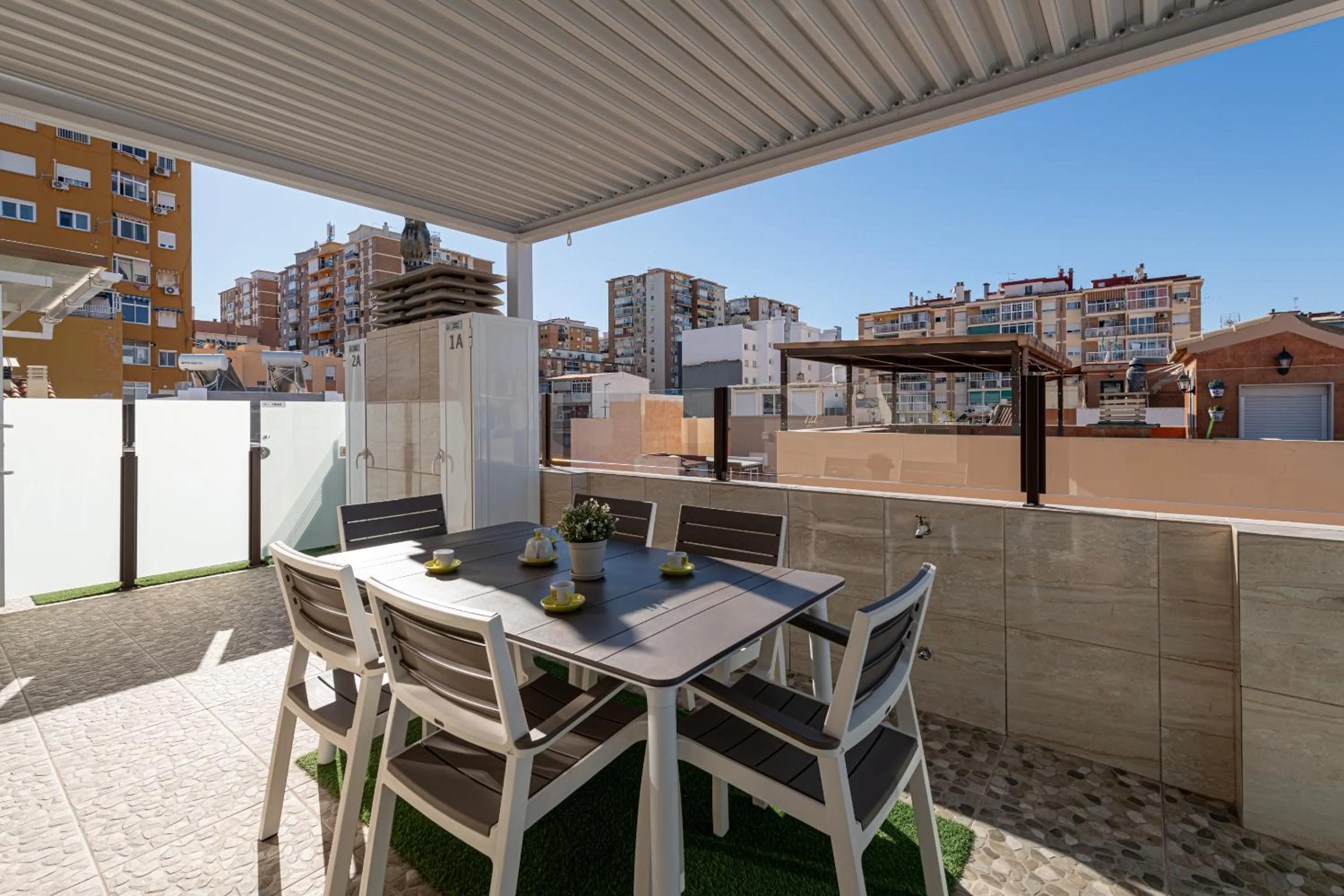 Balcony/Terrace in Luxury Home Poseidon