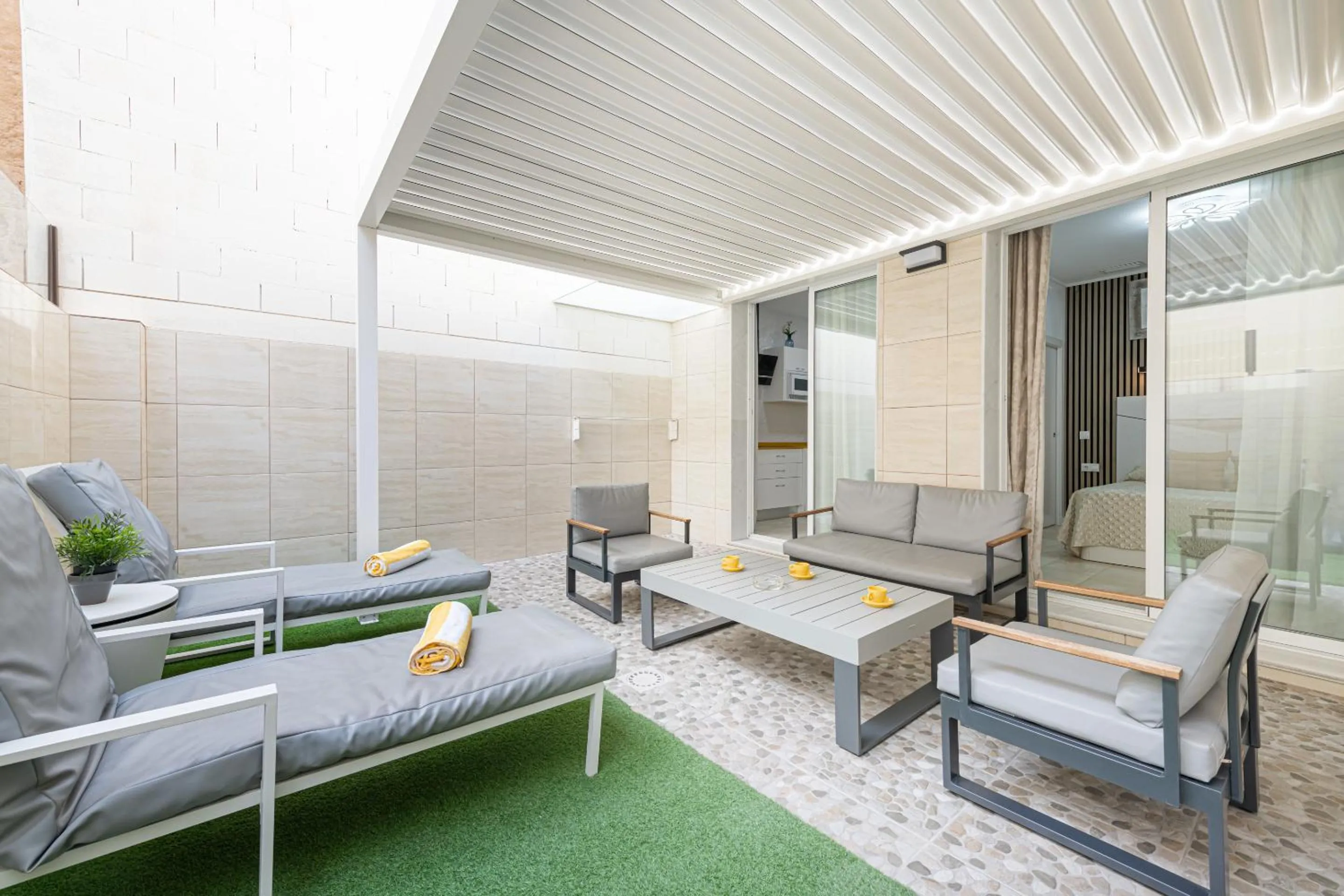 Balcony/Terrace in Luxury Home Poseidon