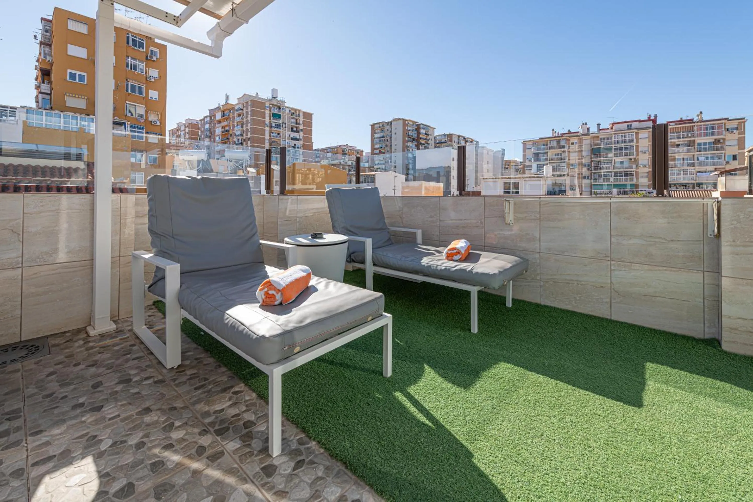 Balcony/Terrace in Luxury Home Poseidon