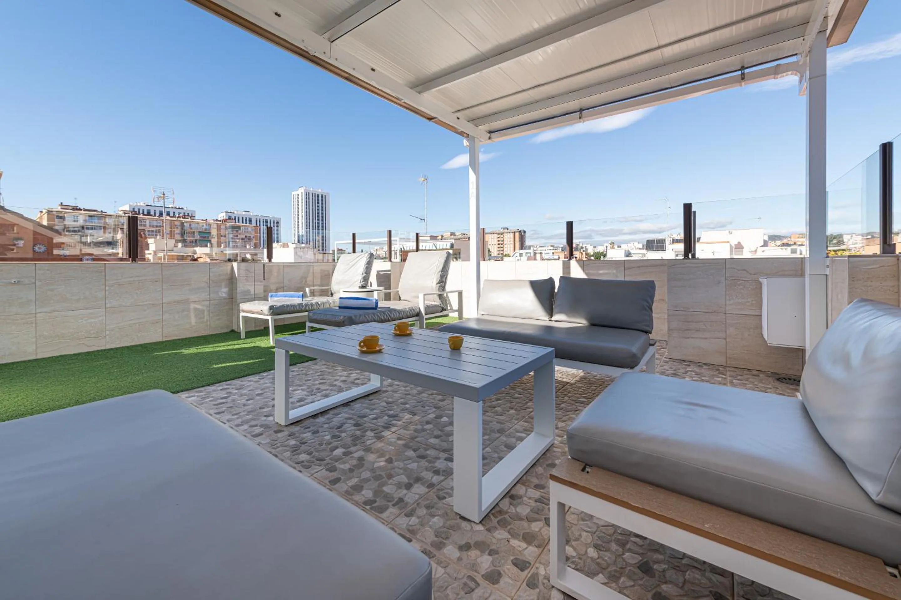 Balcony/Terrace in Luxury Home Poseidon