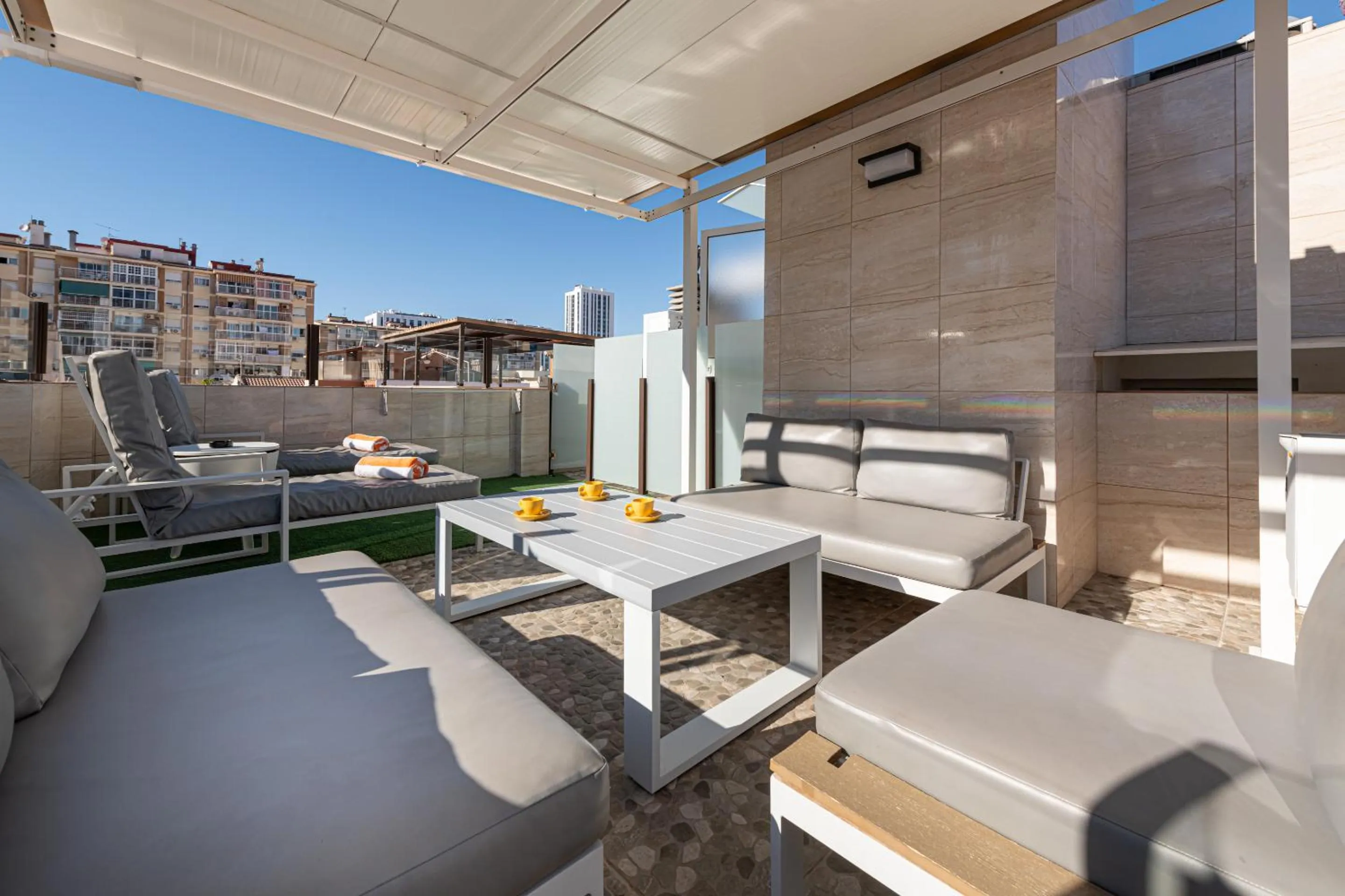 Balcony/Terrace in Luxury Home Poseidon