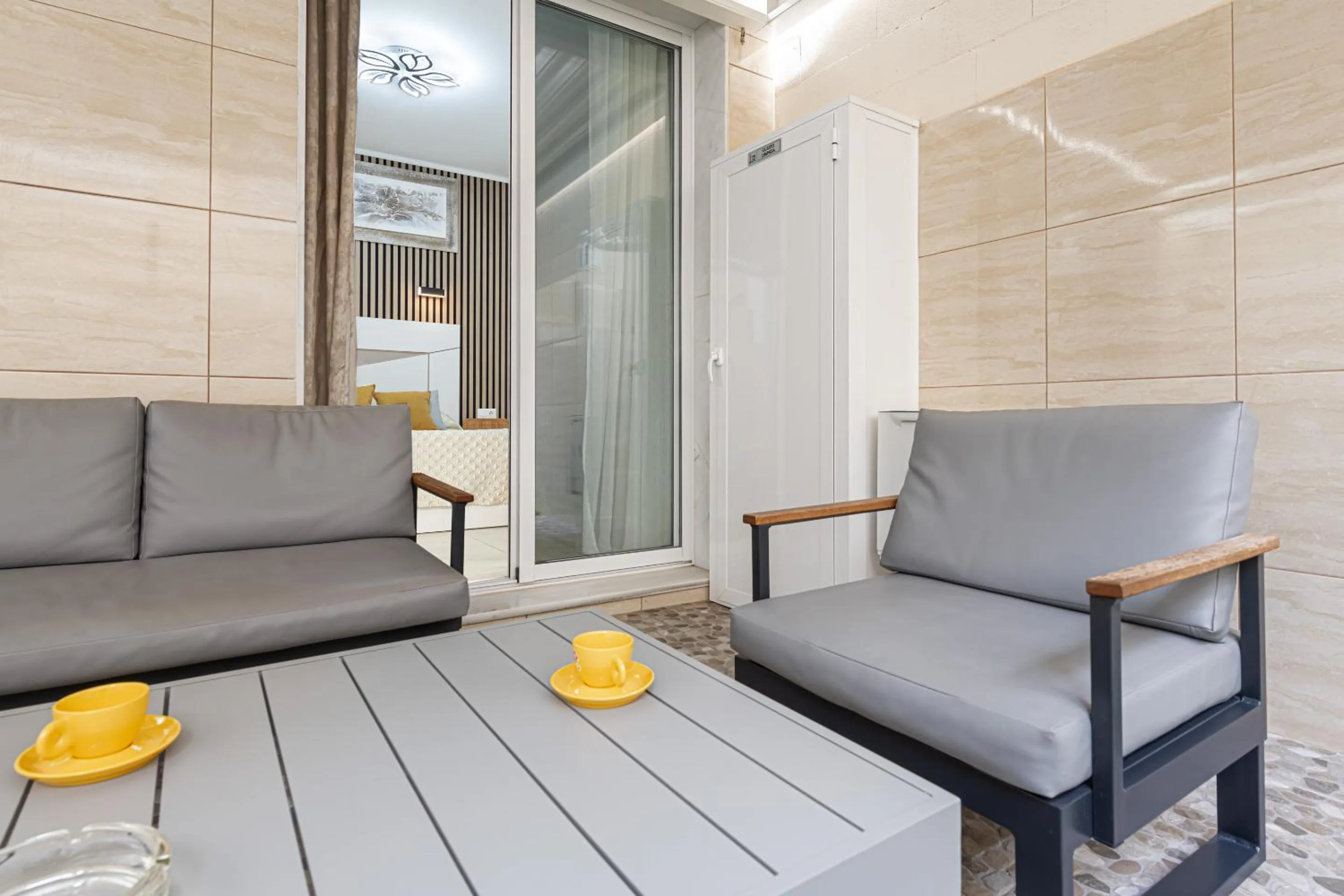 Balcony/Terrace in Luxury Home Poseidon