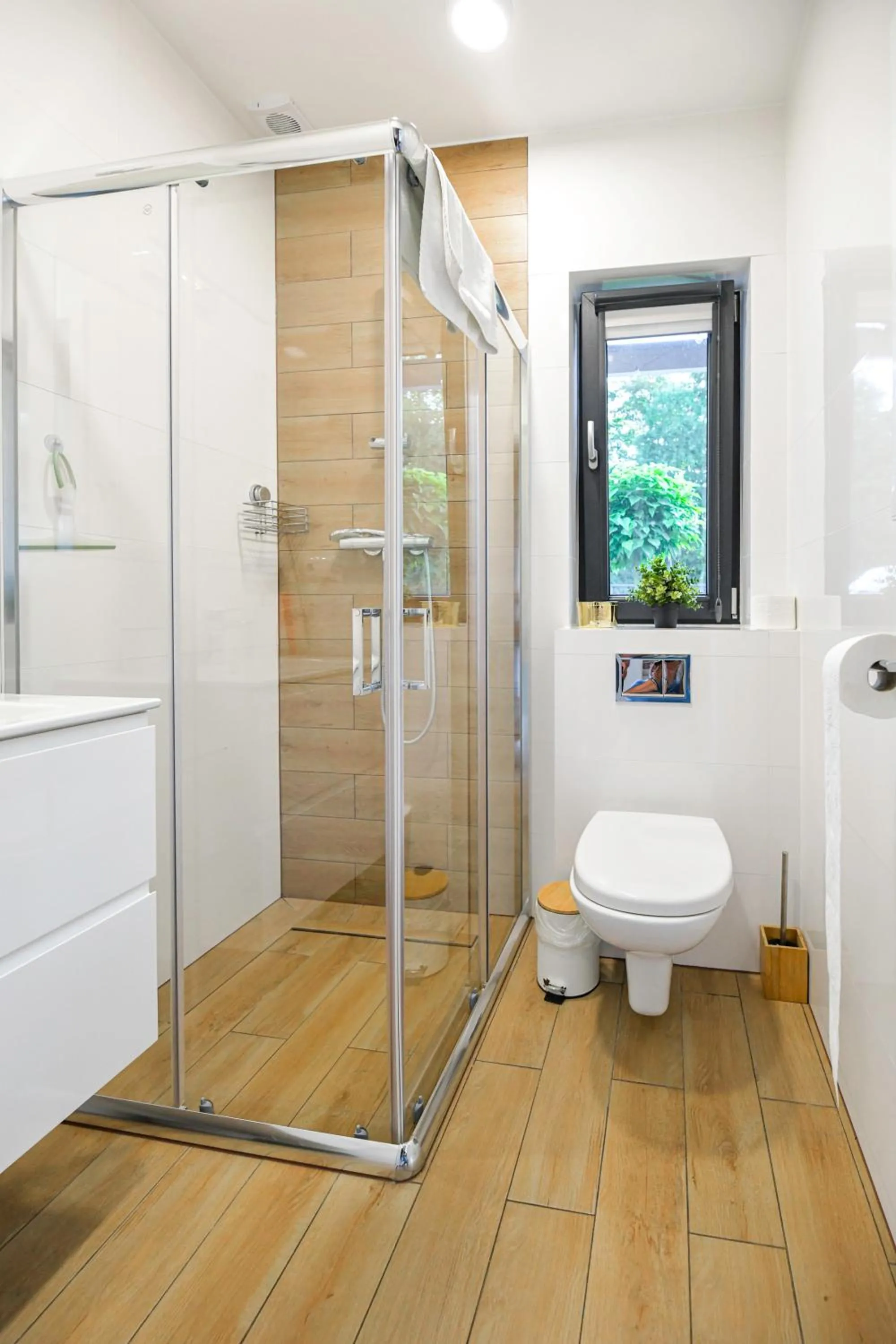Shower in Domki Pod Skarpą Zator