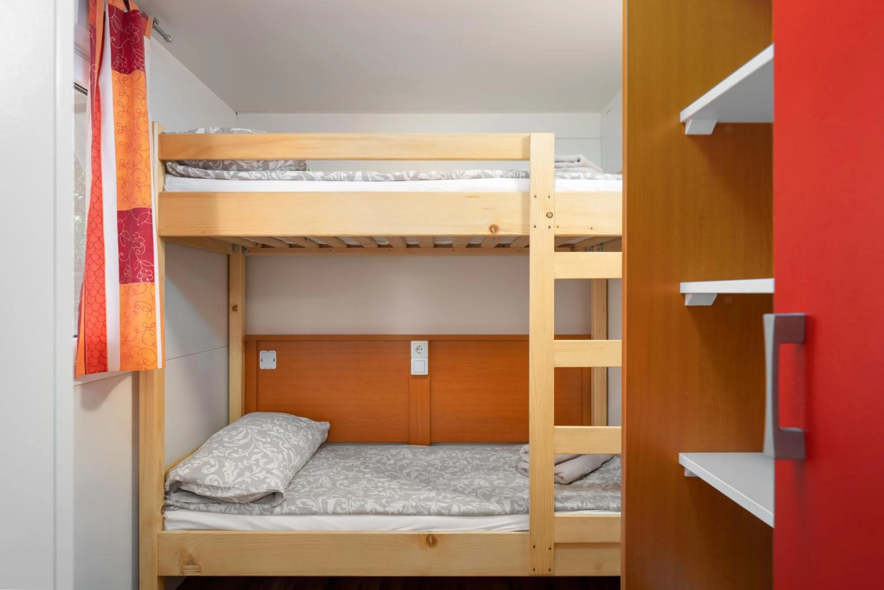 Bedroom, Bed in Camping Resort Tina Vrsar