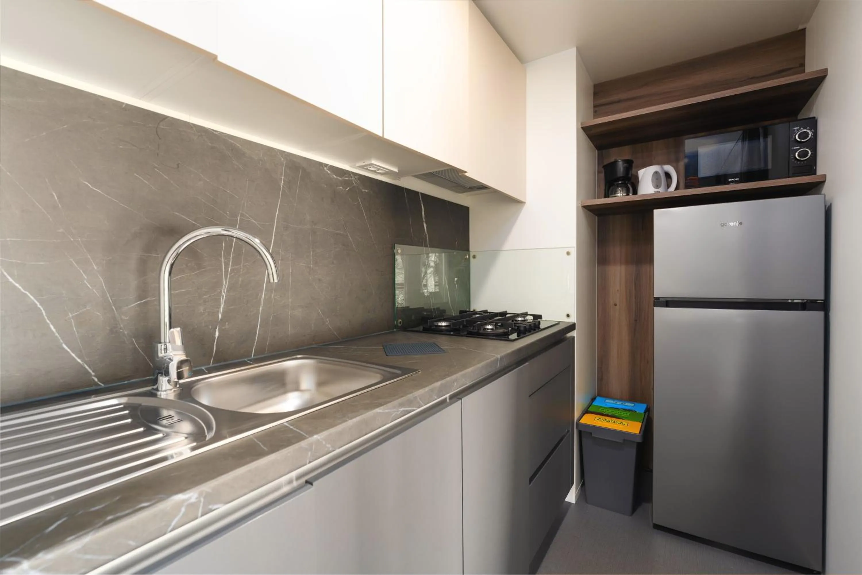 Kitchen or kitchenette in Camping Resort Tina Vrsar
