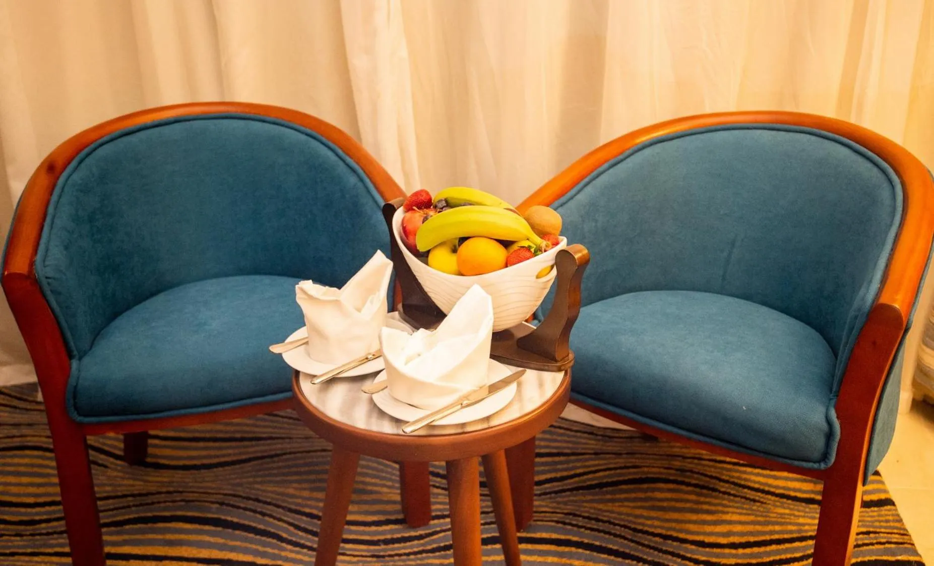 Seating area in Lamar Azur Hotel