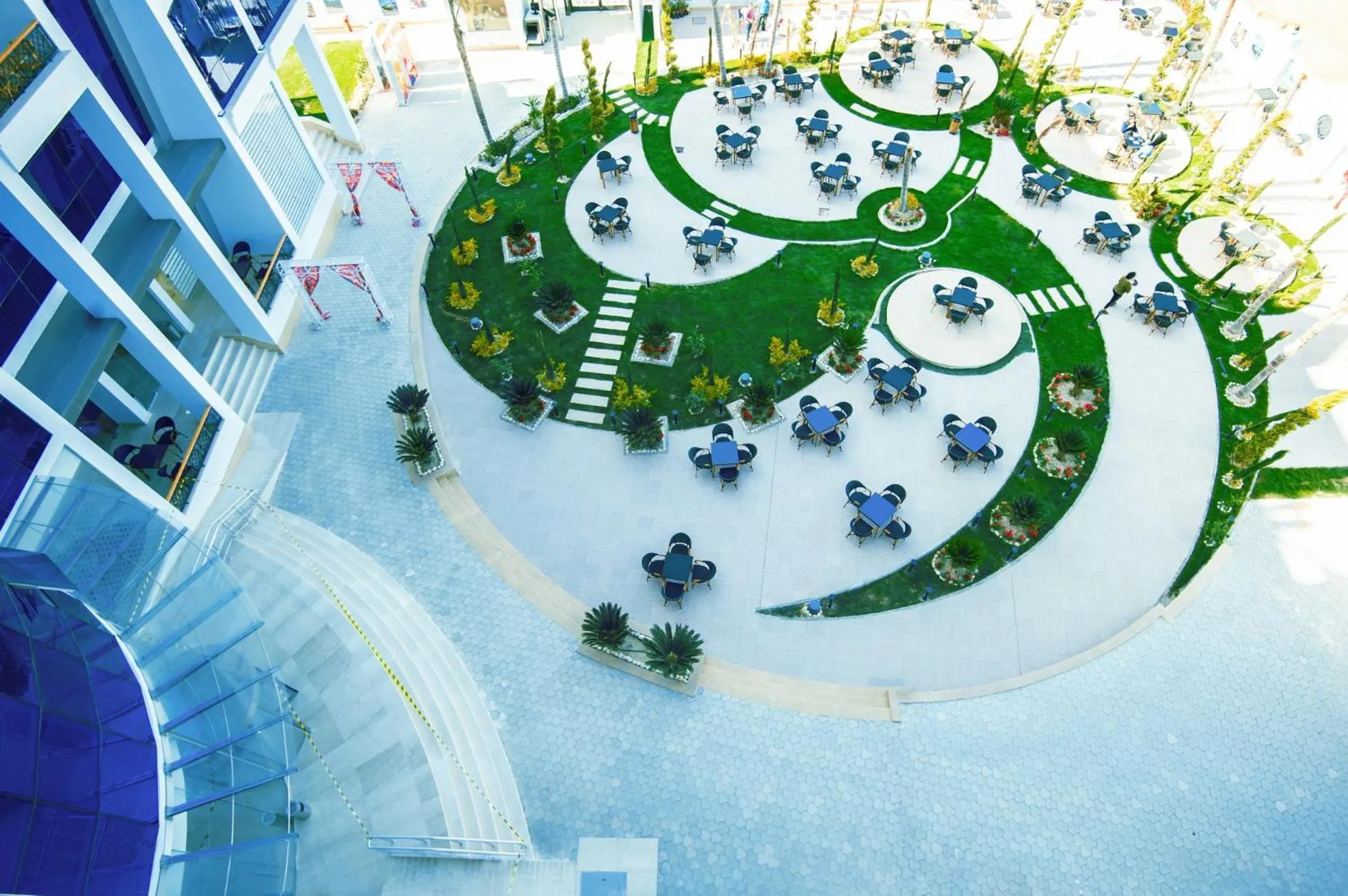 Seating area in Lamar Azur Hotel