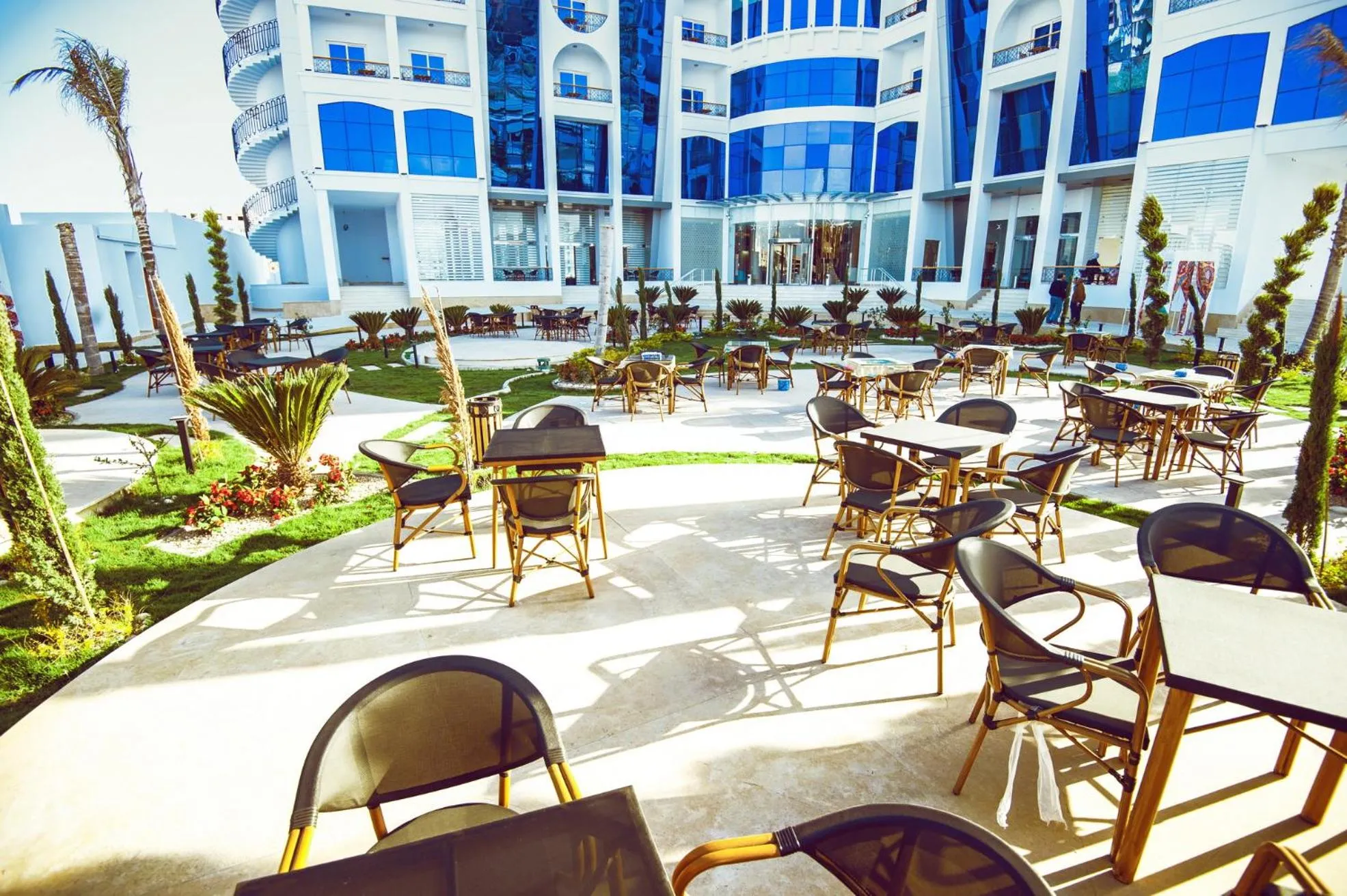 Seating area in Lamar Azur Hotel