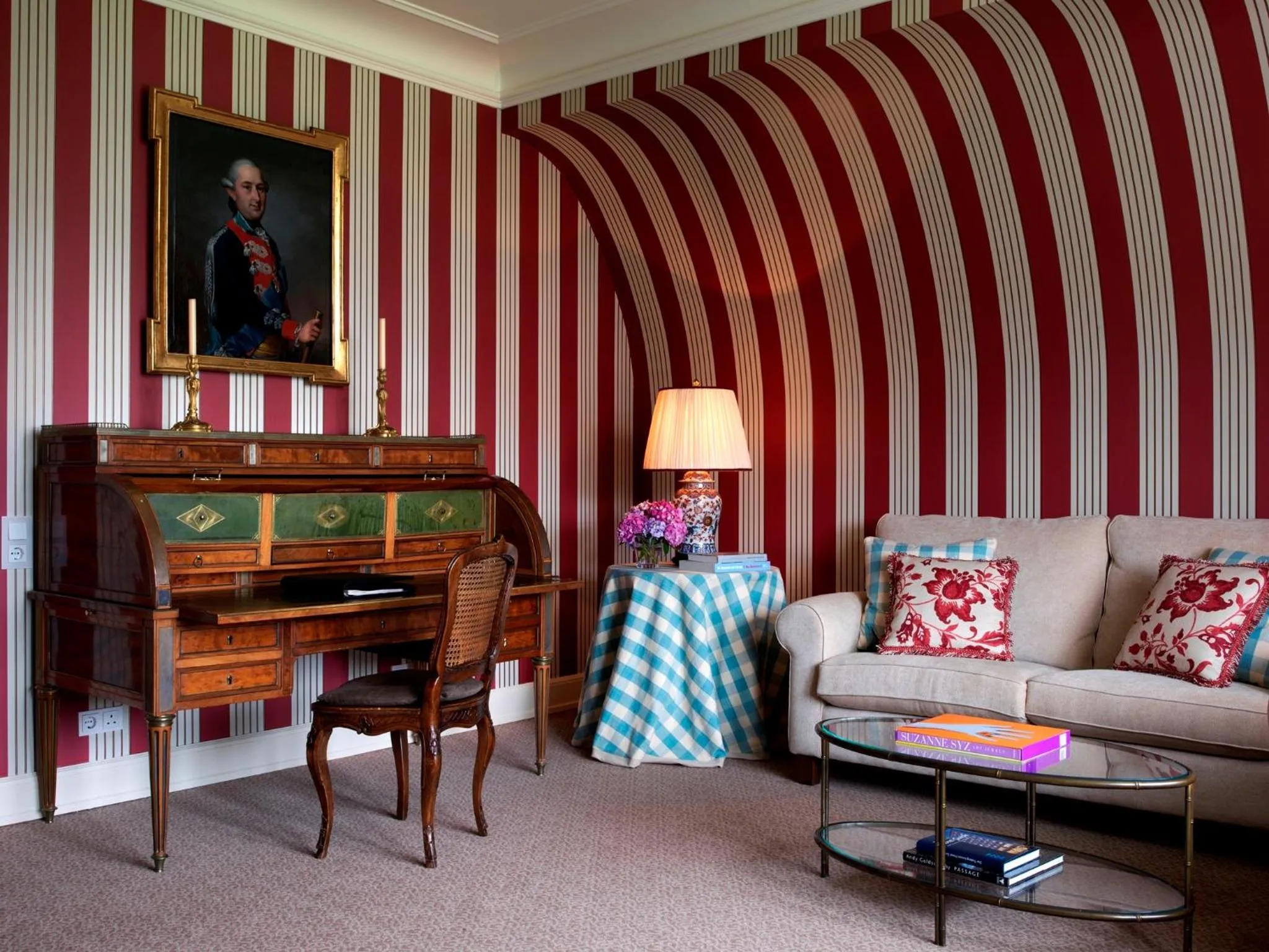 Seating area in Schlosshotel Kronberg - Hotel Frankfurt