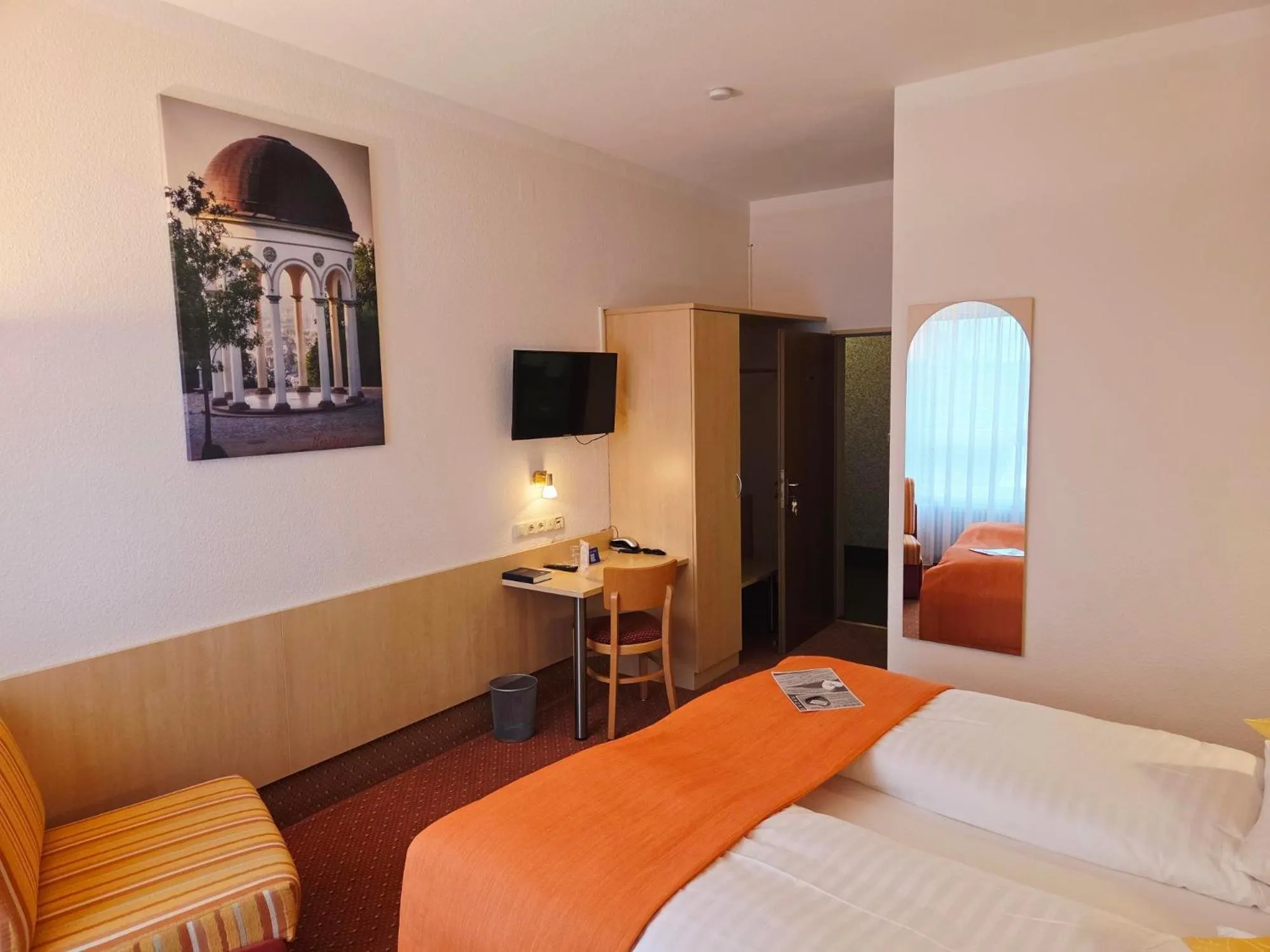 Bed in Hotel Restaurant Ruppert