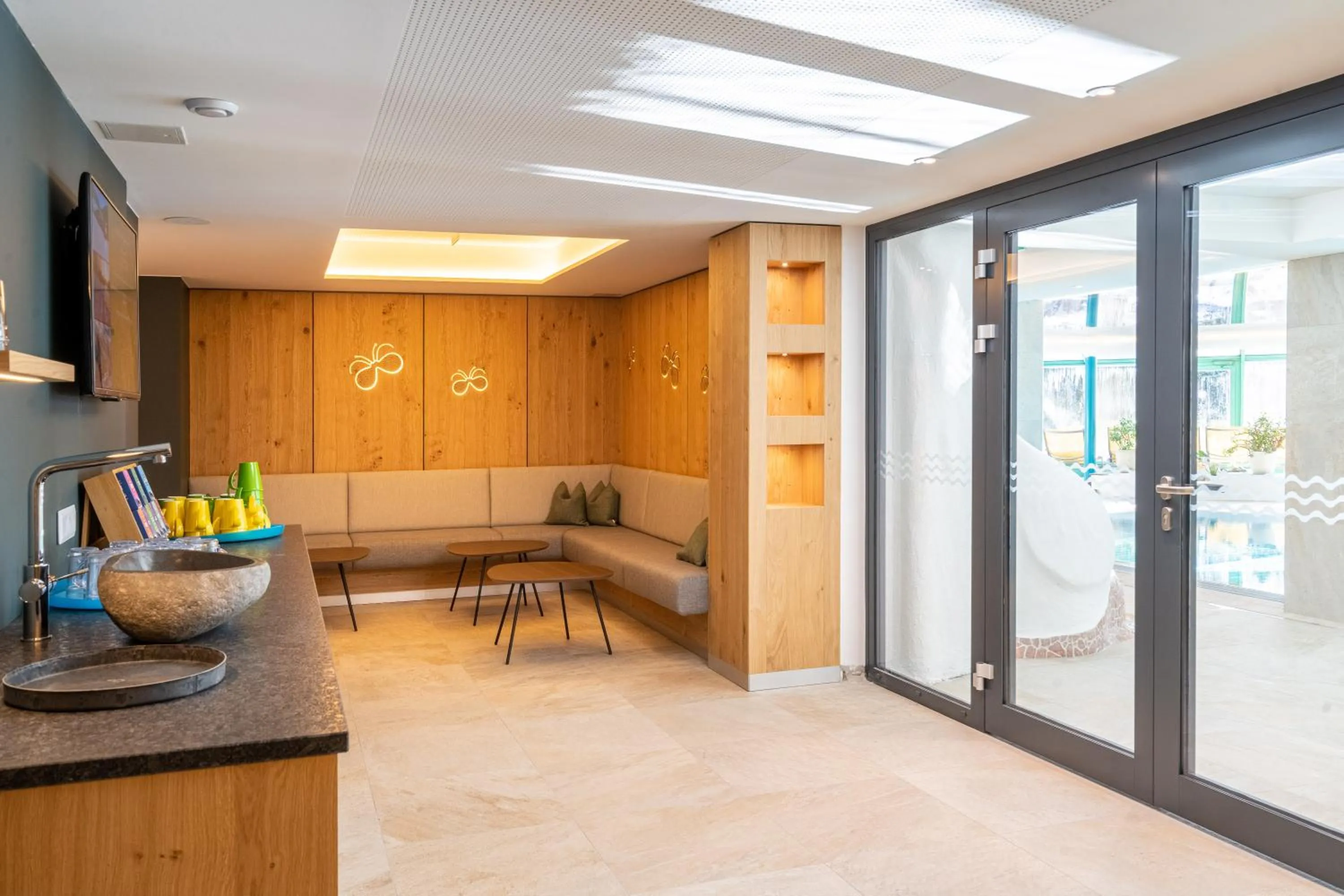 Spa and wellness centre/facilities in Evident Hotel Prägant 4-Superior