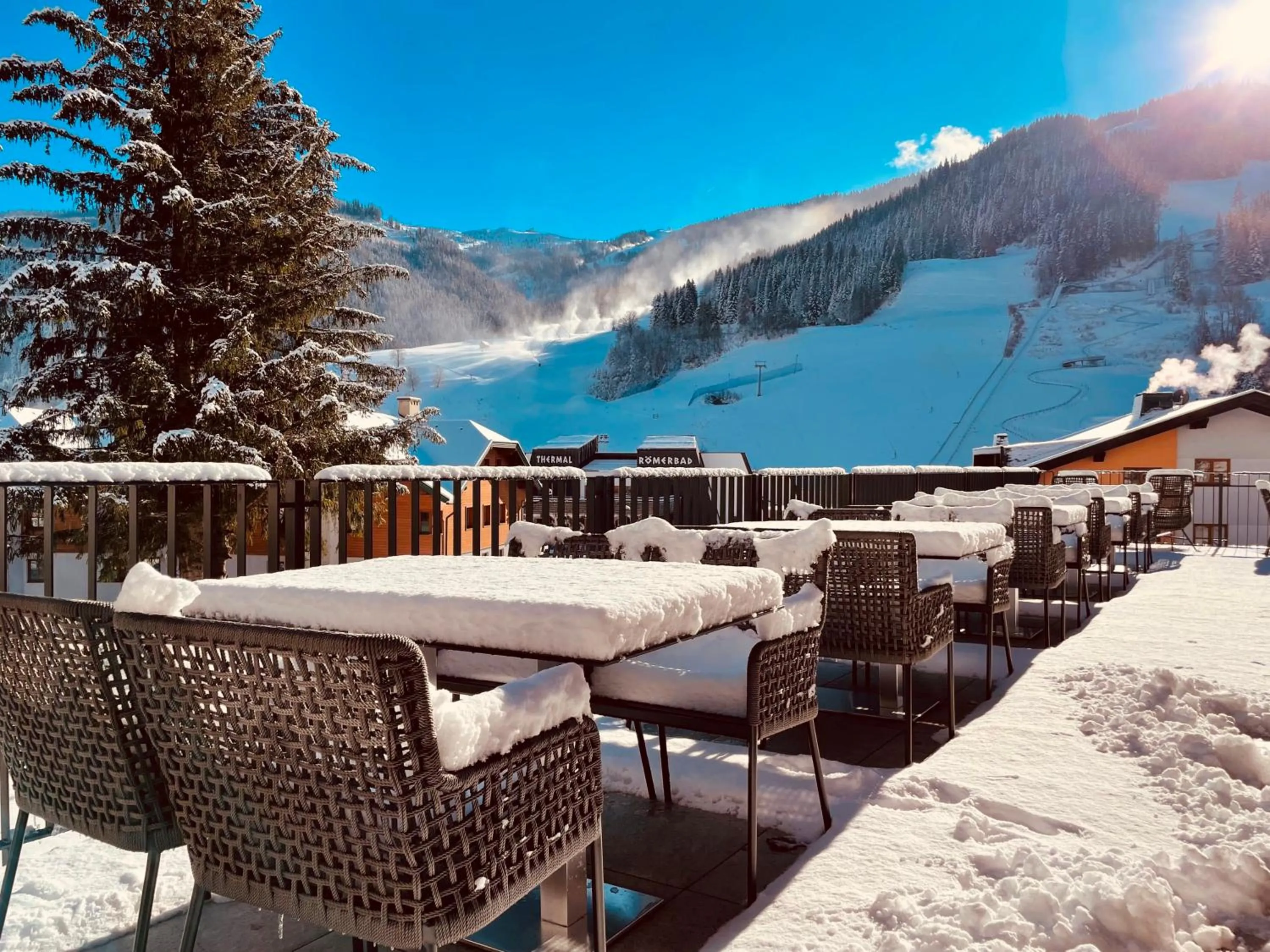 Natural landscape in Evident Hotel Prägant 4-Superior