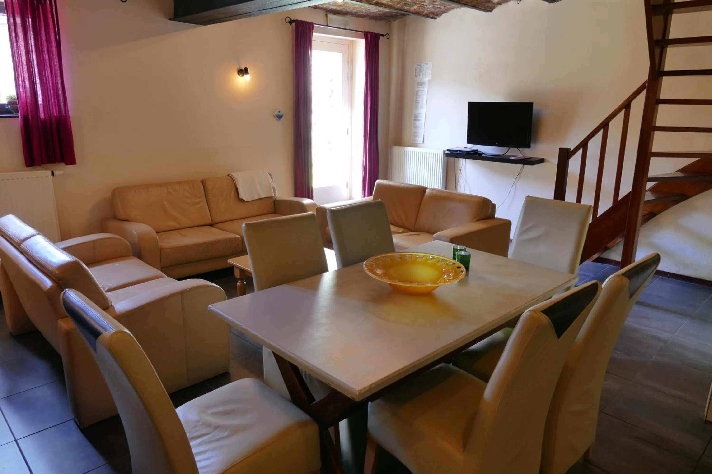 Dining area in Apartments Cour d'Aix