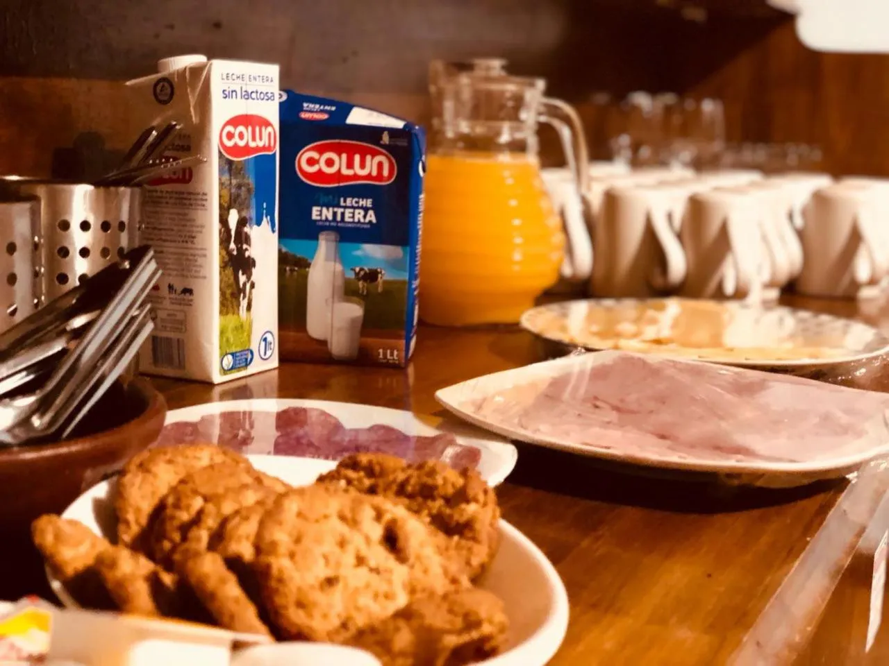 Buffet breakfast in SHEUEN PATAGONIA