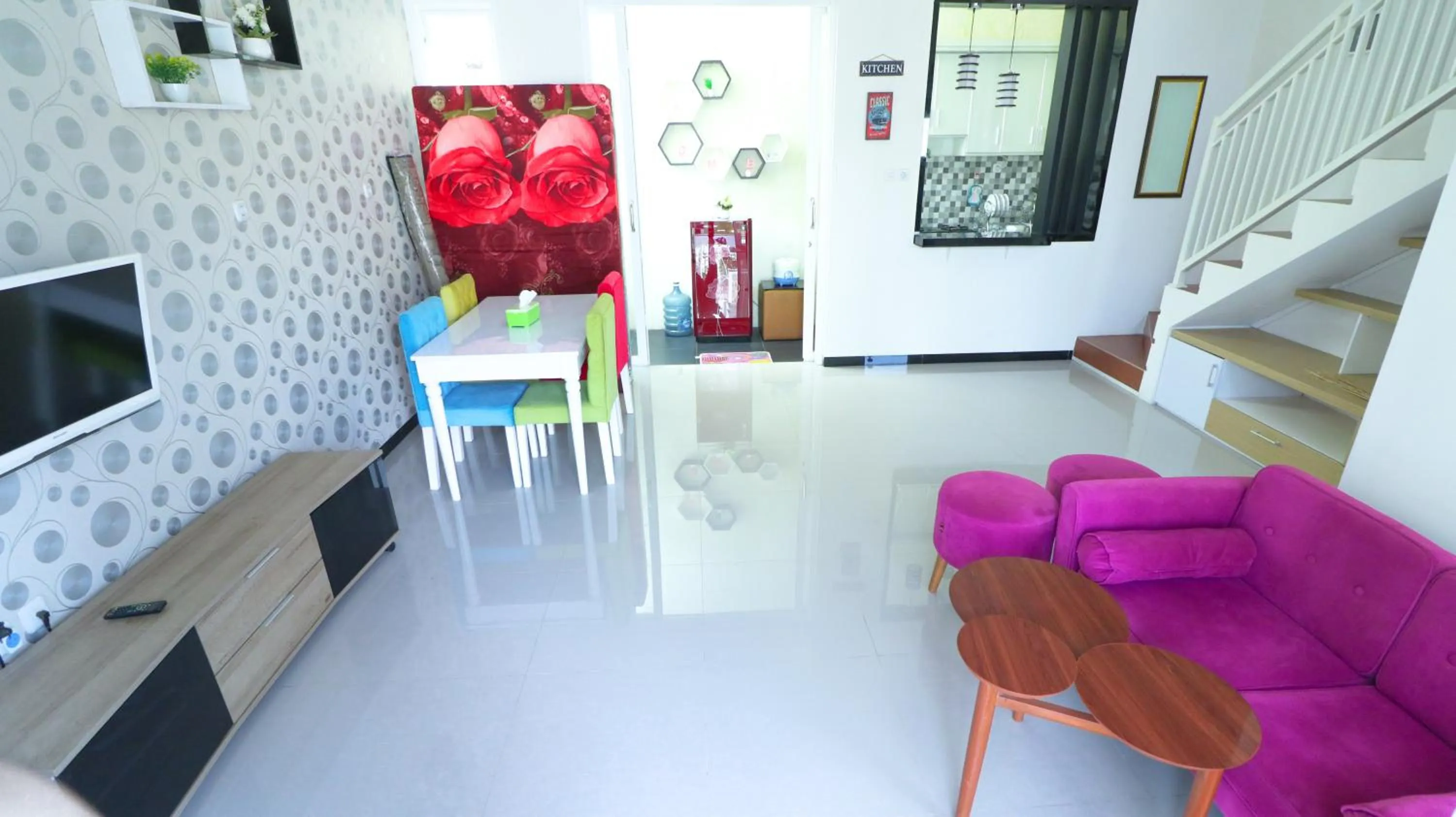 Living room in Villa Sunday by Masterpiecevilla