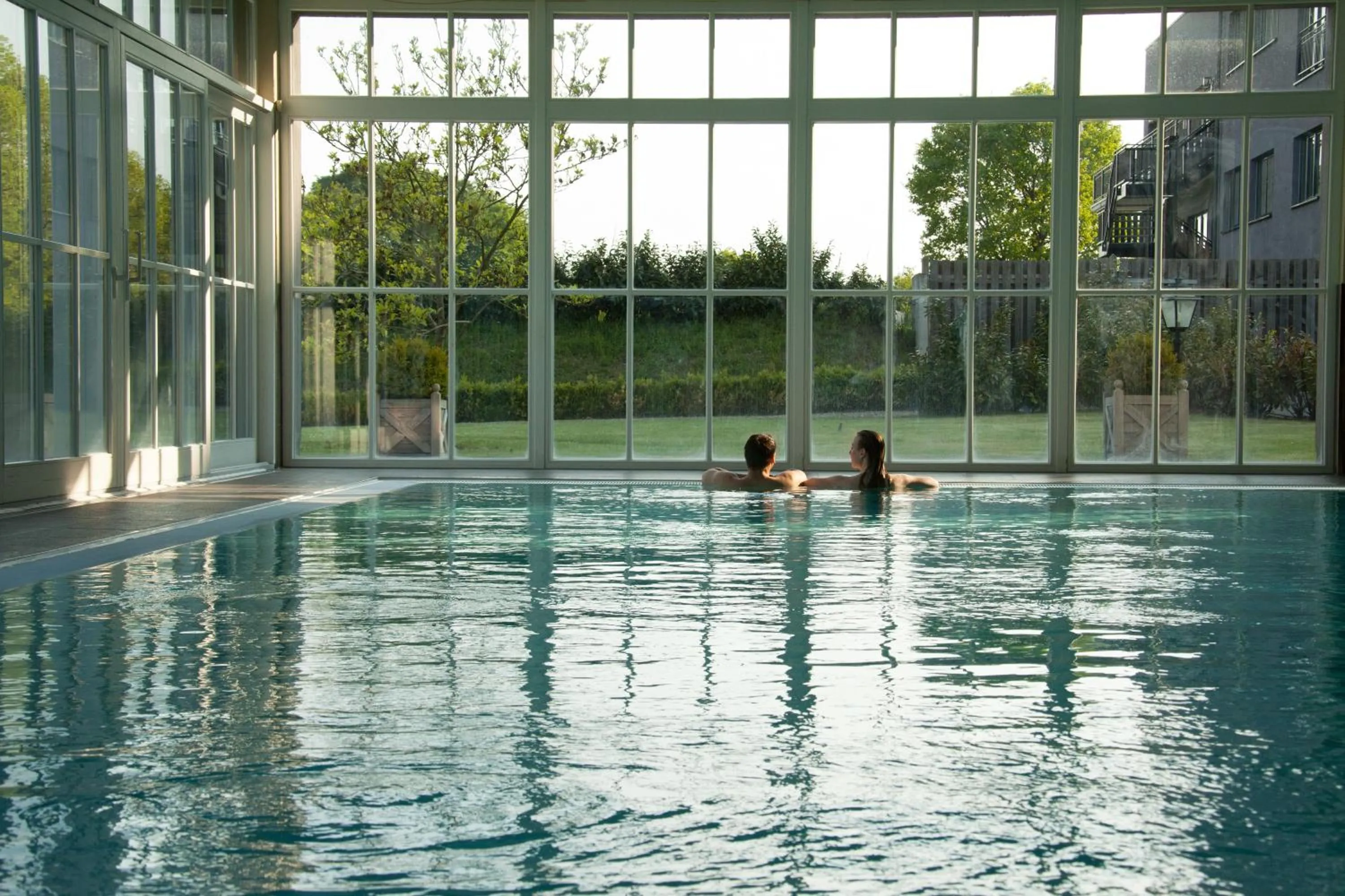 Swimming pool in Schloss Basthorst
