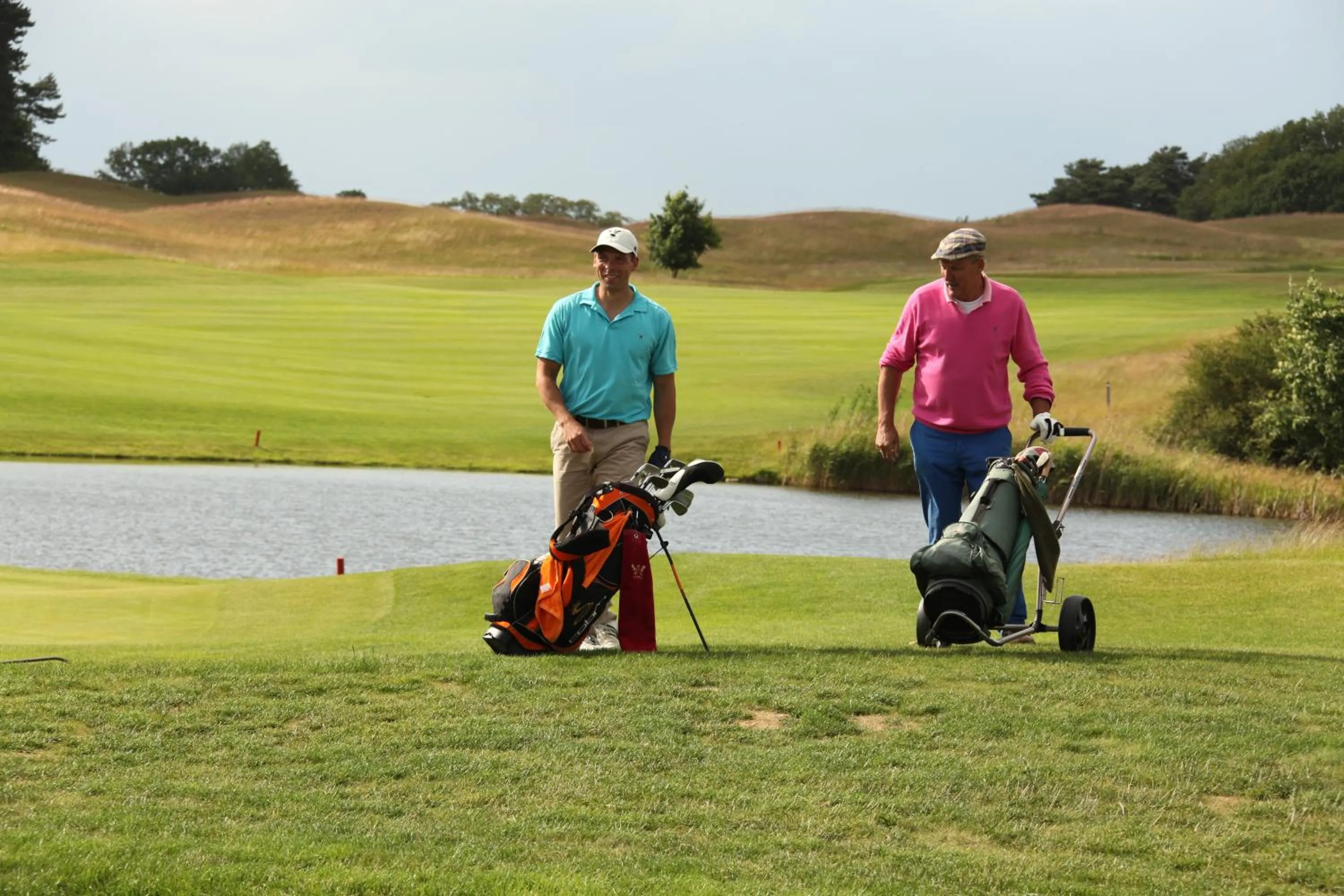 Golfcourse in Schloss Basthorst