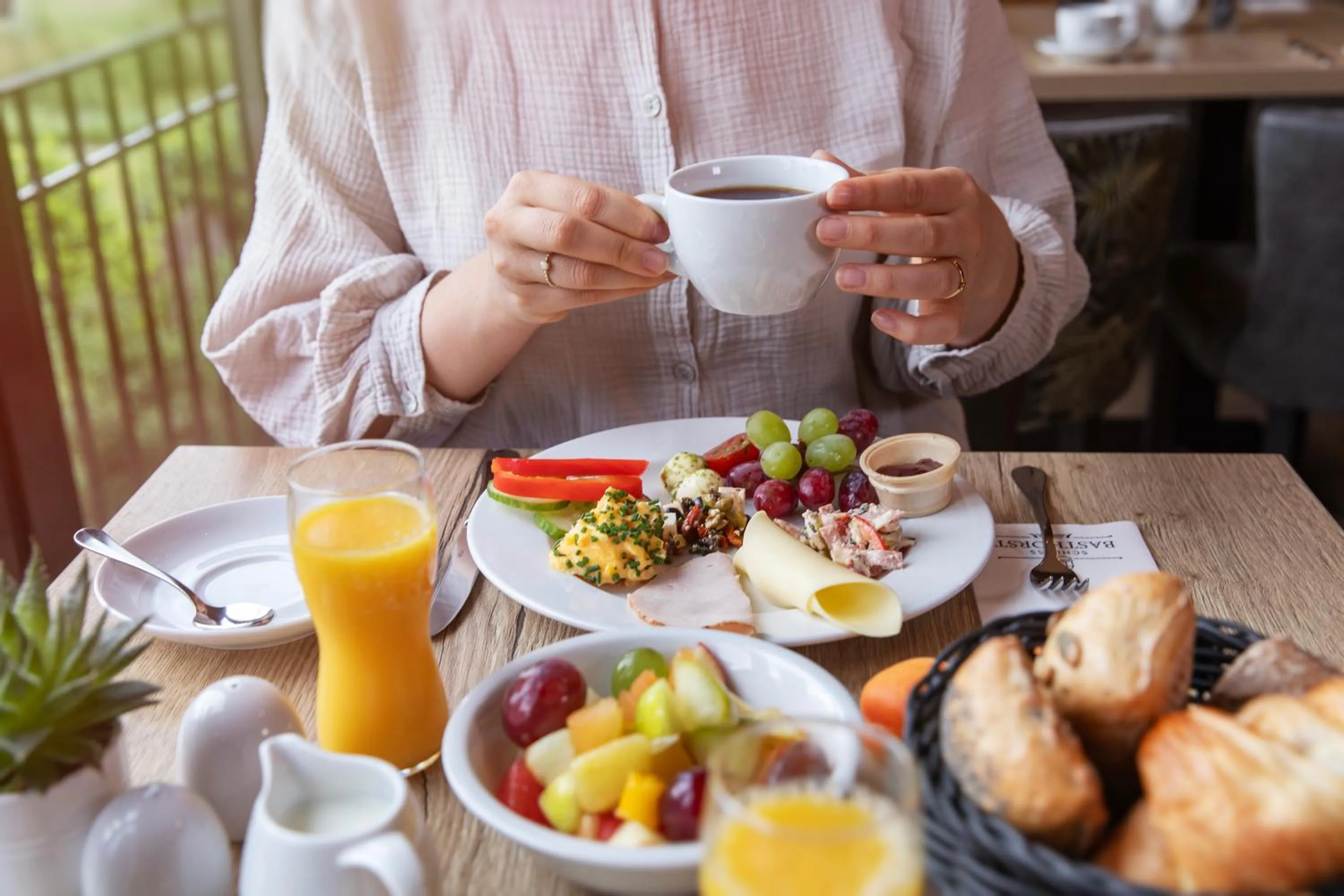 Breakfast in Schloss Basthorst